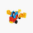 Hape Poly M Fire Rescue Truck Building Construction Playset Set-toys-buildingblocks-blocks-image-5