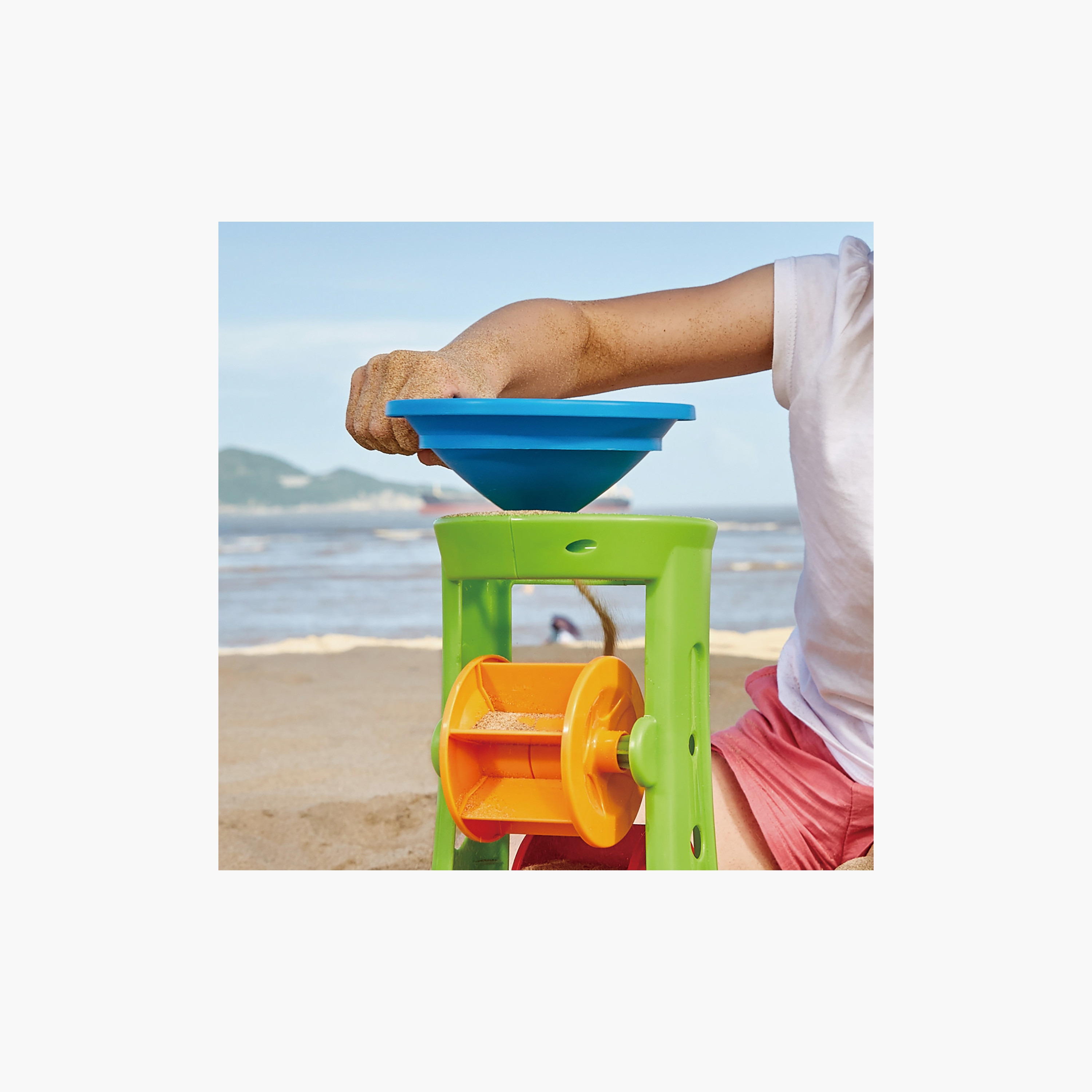 Hape Double Sand & Water Wheel Beach Toy-toys-outdoor-poolandbeach-beachtoys-image-6