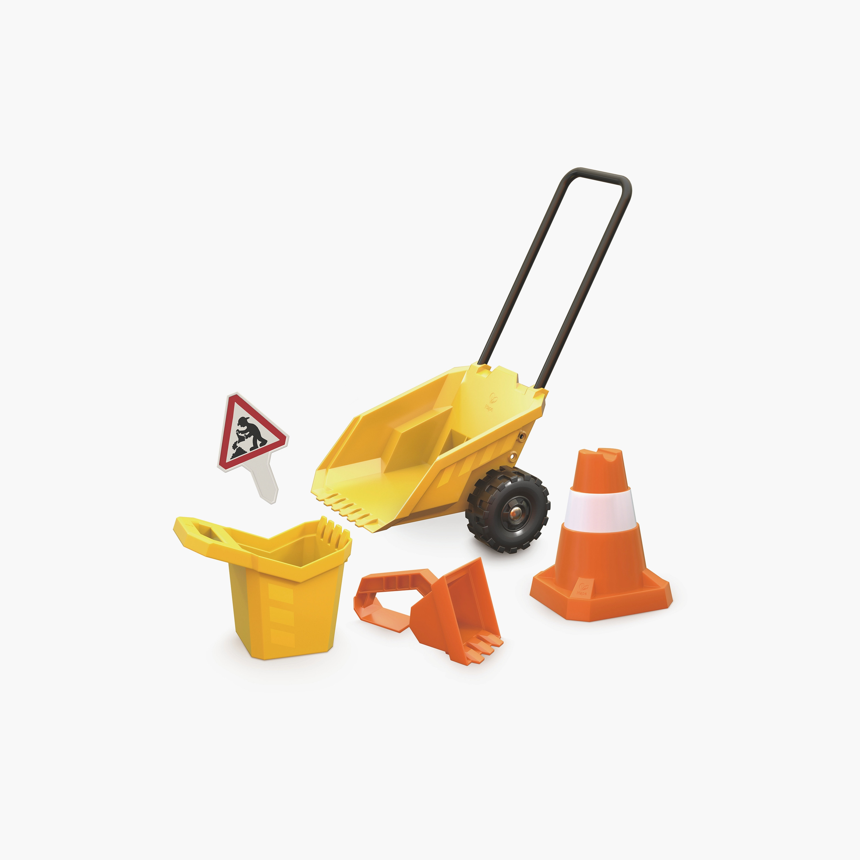 Hape Construction Sand & Beach Toy Dumper Set-toys-outdoor-poolandbeach-beachtoys-image-1