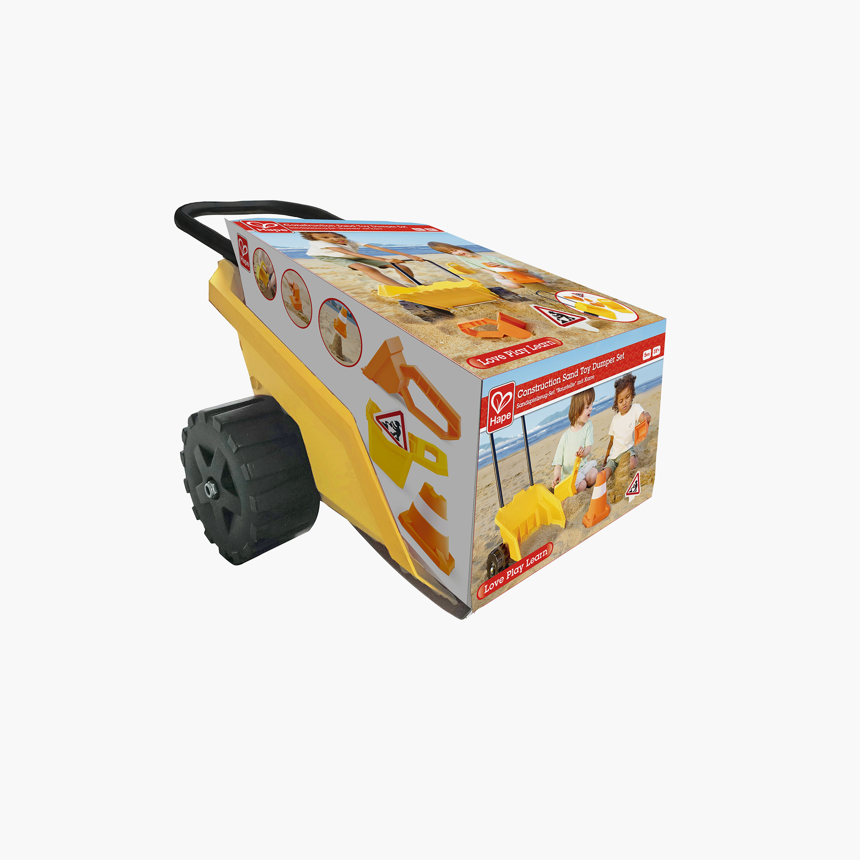 Hape Construction Sand & Beach Toy Dumper Set-toys-outdoor-poolandbeach-beachtoys-image-4
