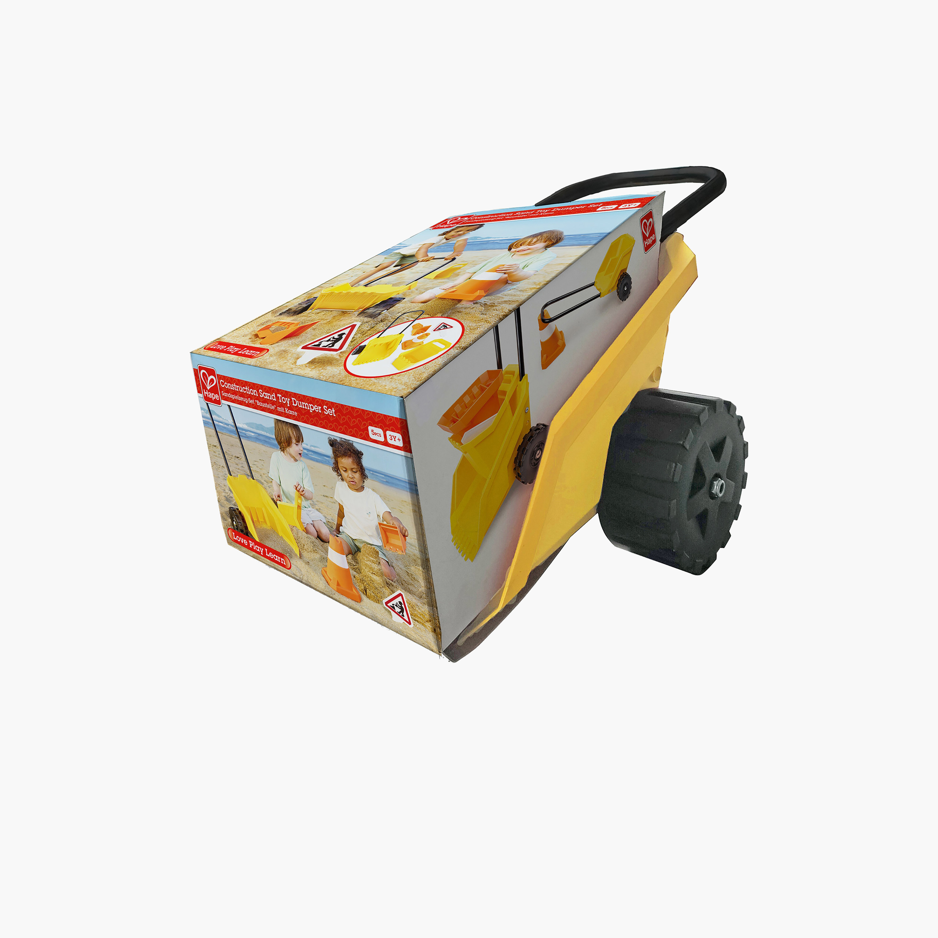 Hape Construction Sand & Beach Toy Dumper Set-toys-outdoor-poolandbeach-beachtoys-image-5