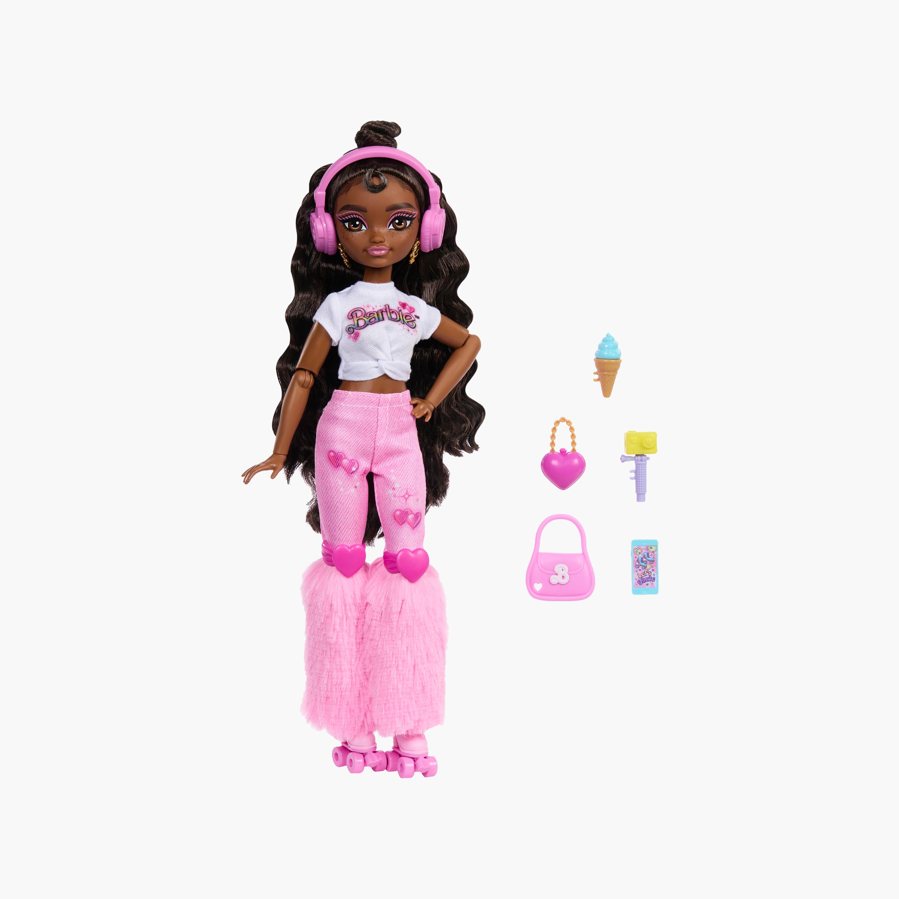 ​Barbie Dream Besties Skate Party Brooklyn Doll and Accessories-toys-dollsandplaysets-dolls-image-1
