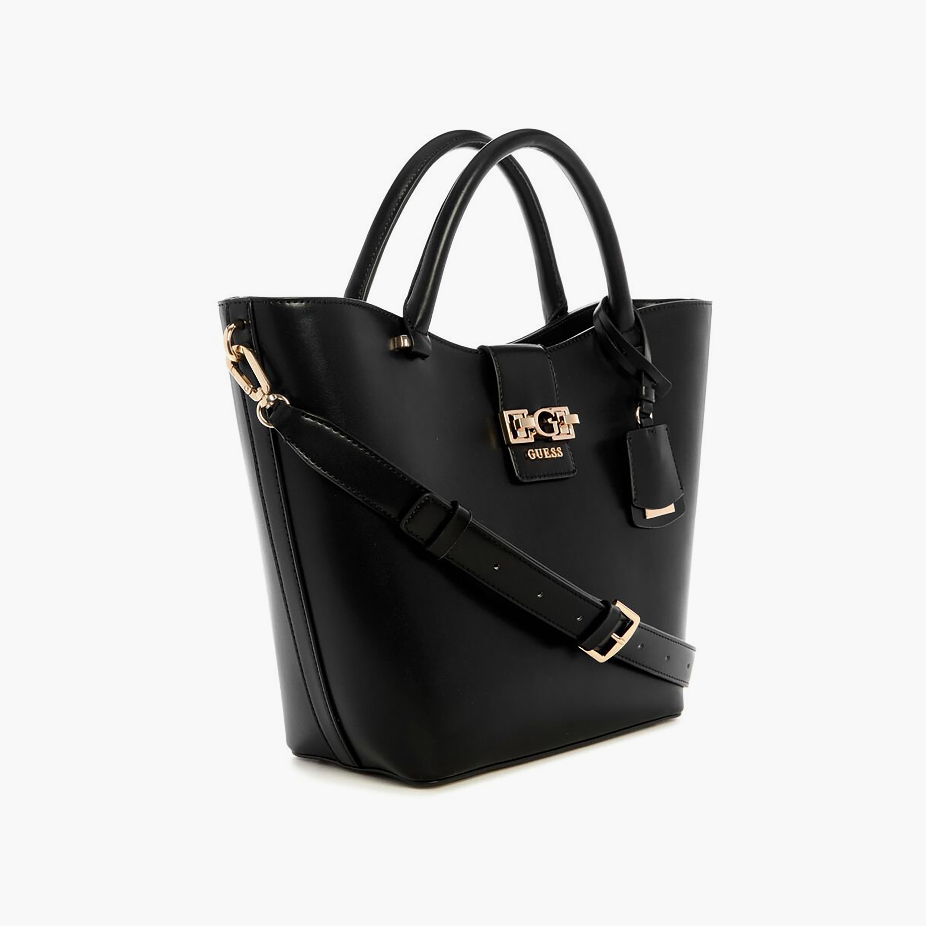 حقيبة توت بمقبضين مزدوجين من Guess Jane مع إغلاق مغناطيسي وحزام قابل للتعديل-women-bagsandwallets-handbags-image-2