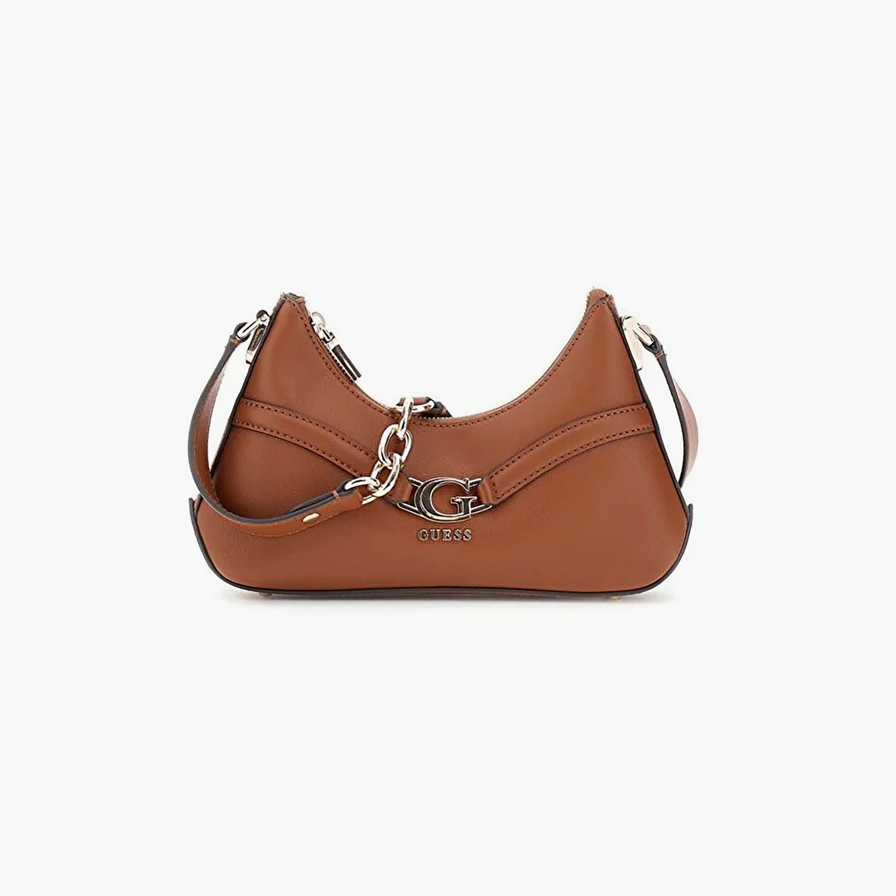 Guess Dea Shoulder Bag with Zipper Closure and Shoulder Strap-women-bagsandwallets-handbags-image-1