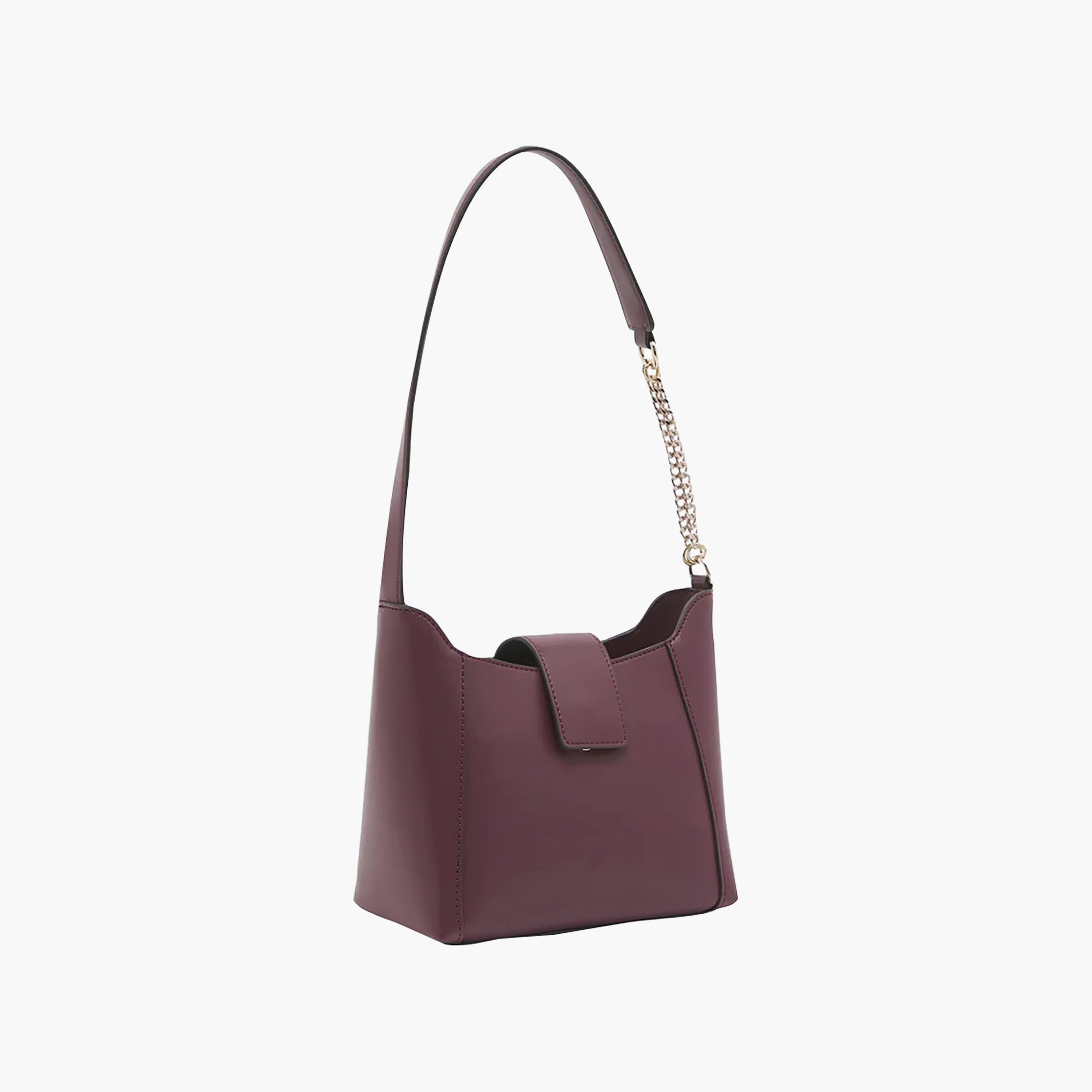 حقيبة كتف Guess جين بإغلاق بسديلة وحزام كتف-women-bagsandwallets-handbags-image-4