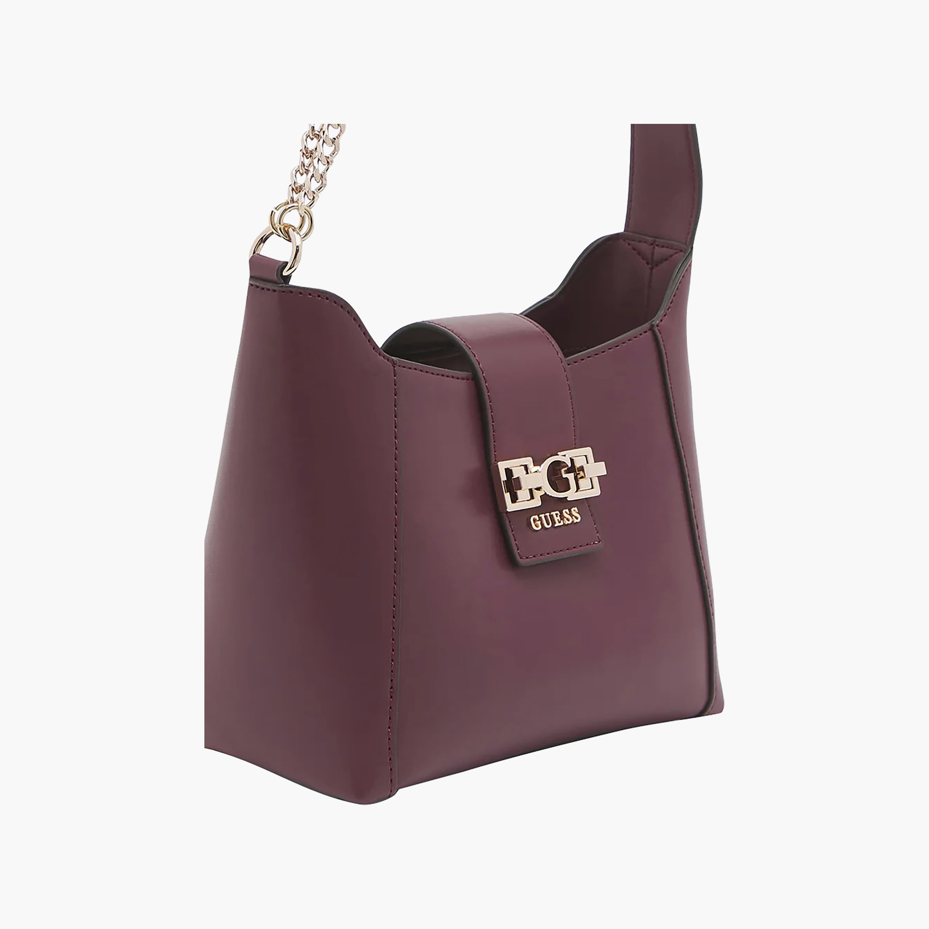 حقيبة كتف Guess جين بإغلاق بسديلة وحزام كتف-women-bagsandwallets-handbags-image-6