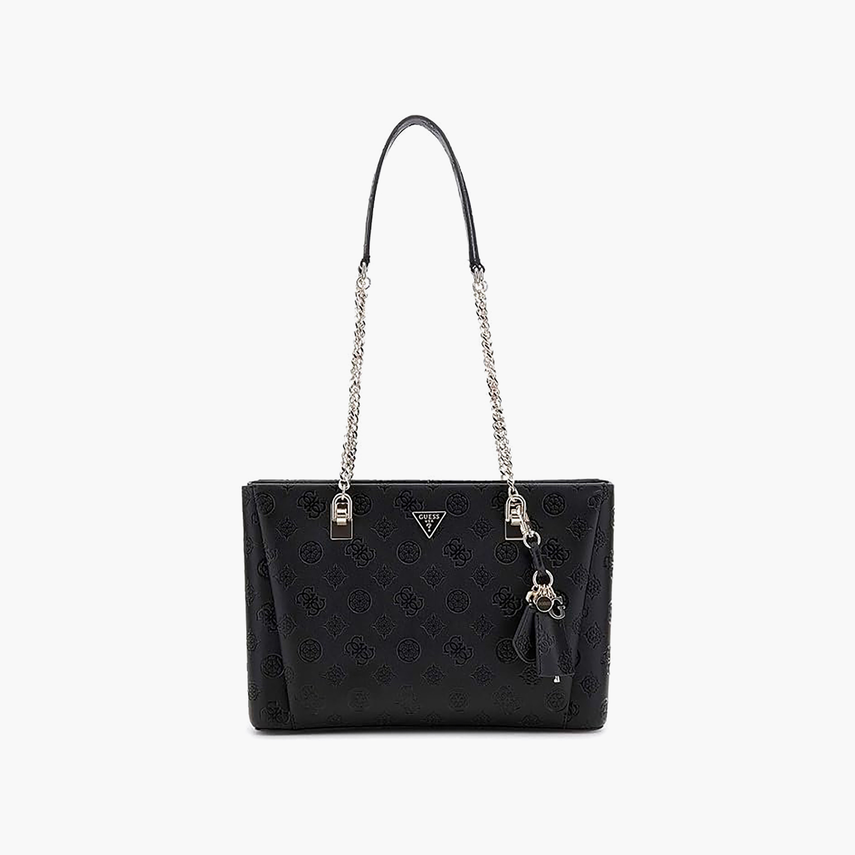 Guess - Tisha 3 Comp Tote - Black-women-bagsandwallets-handbags-image-1
