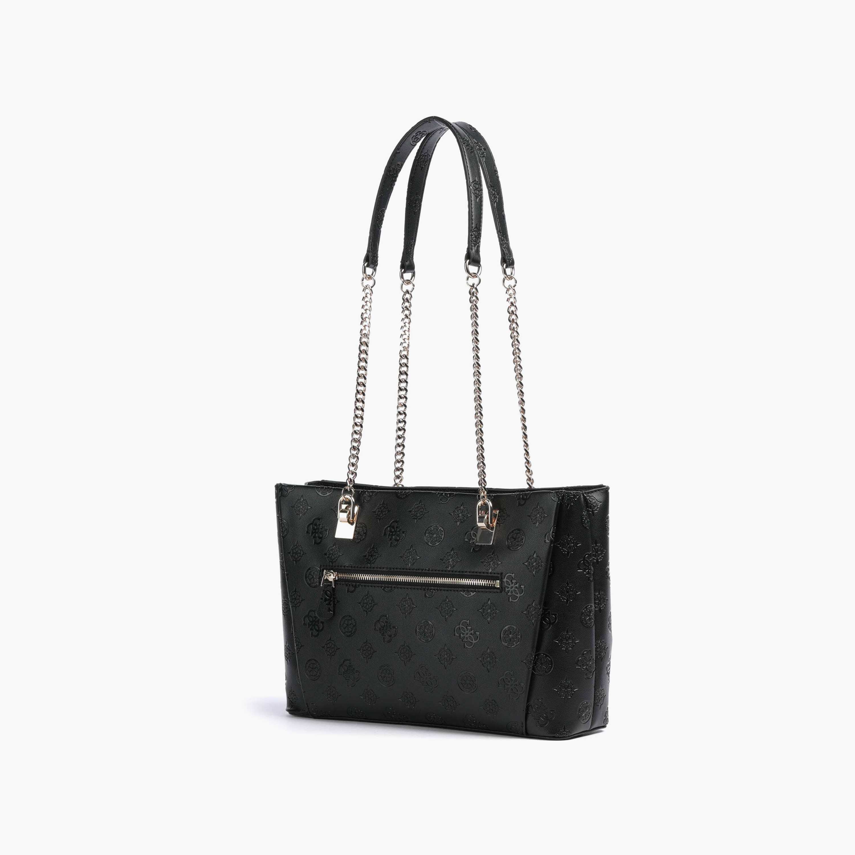 Guess - Tisha 3 Comp Tote - Black-women-bagsandwallets-handbags-image-4