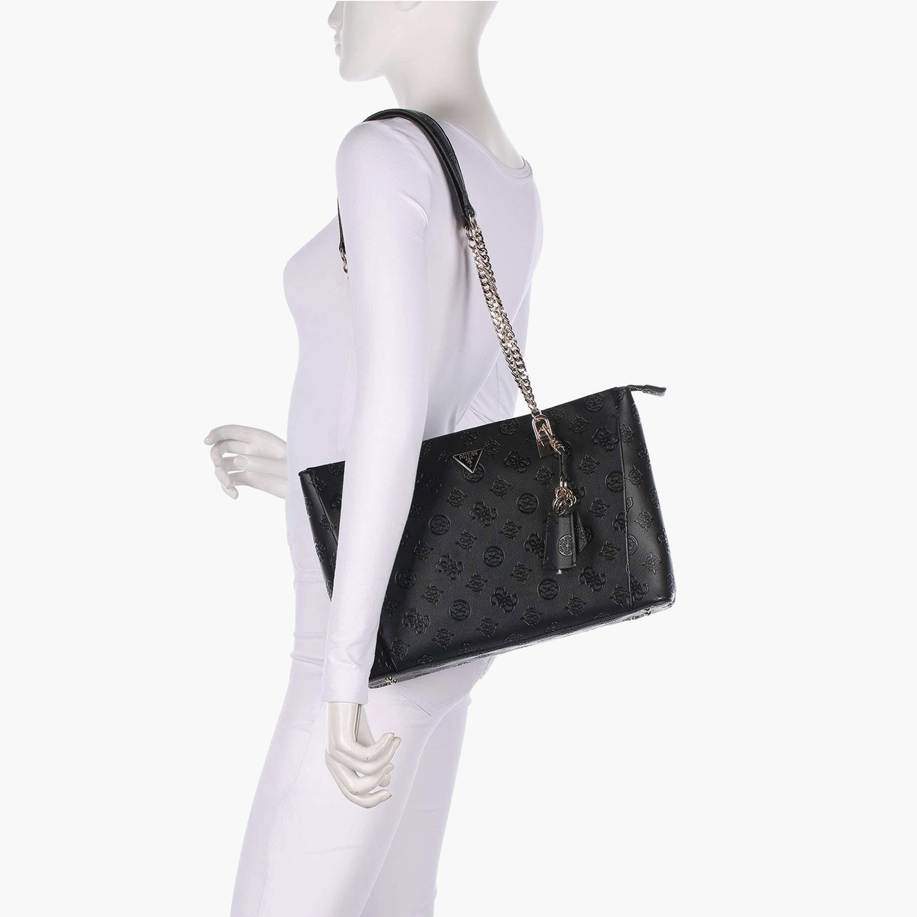 Guess - Tisha 3 Comp Tote - Black-women-bagsandwallets-handbags-image-7