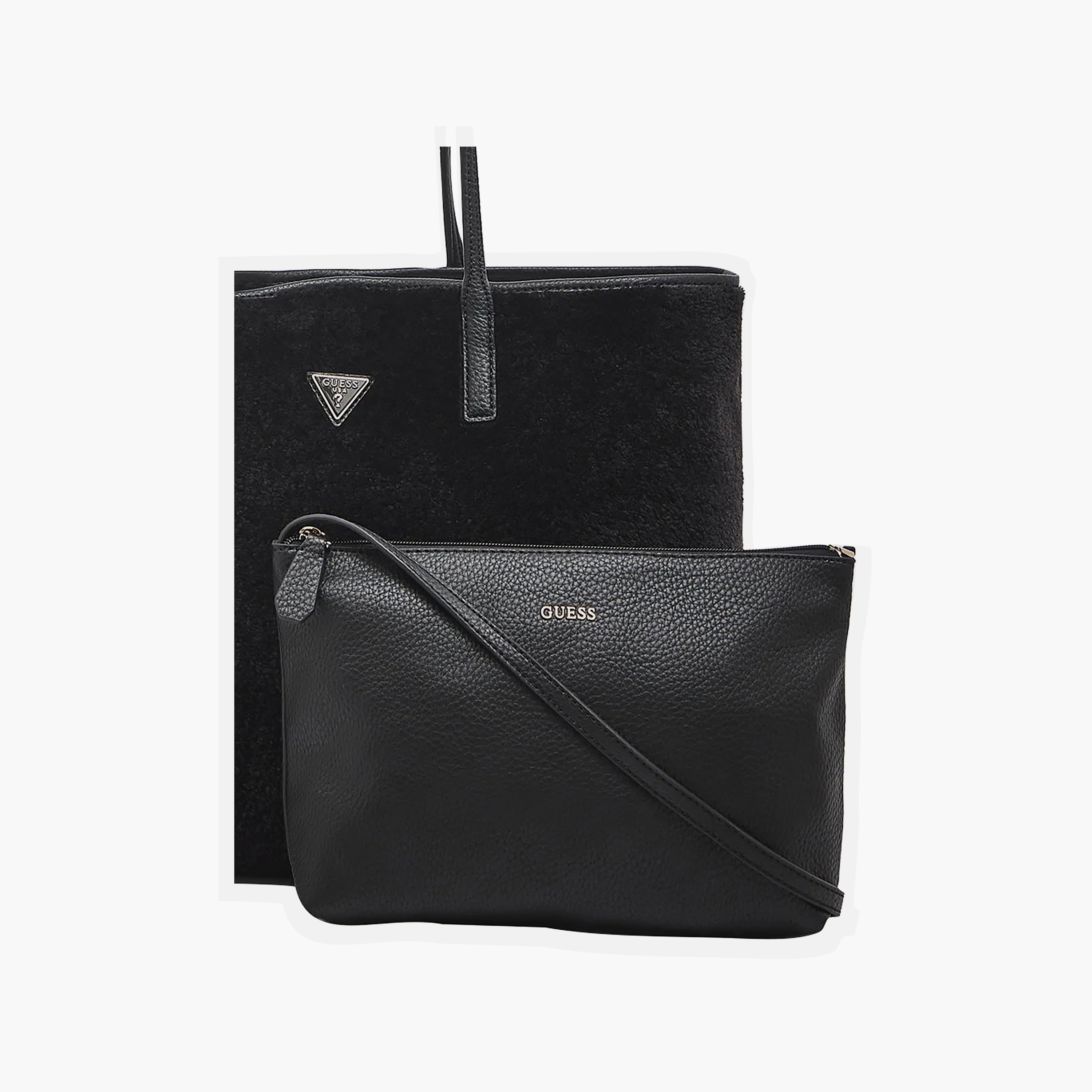 Guess - Victtoria Large 2 In 1 Tote - Black-women-bagsandwallets-handbags-image-6