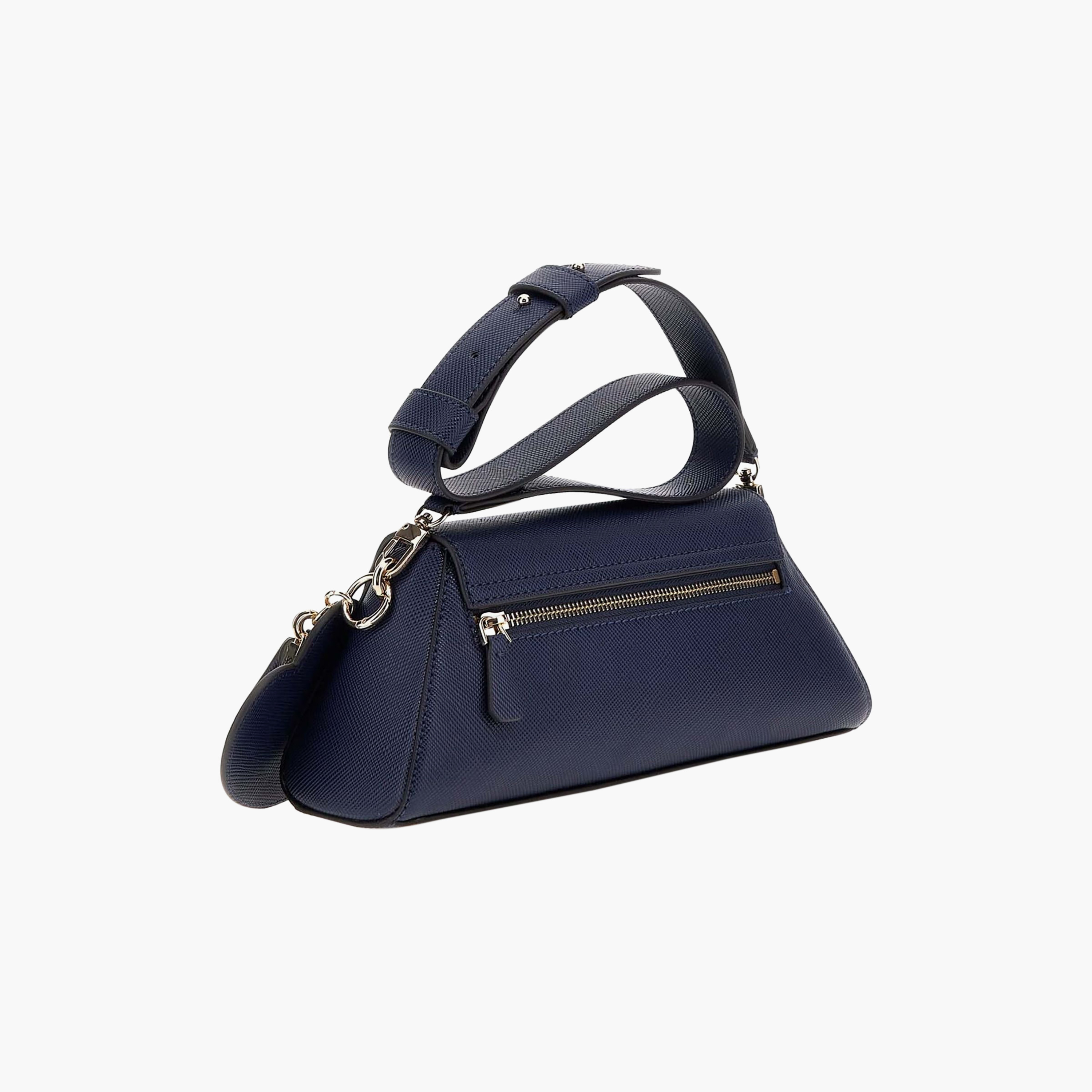 Guess Bolena Saffiano Texture Crossbody Bag with Magnetic Closure and Adjustable Strap-women-bagsandwallets-handbags-image-2