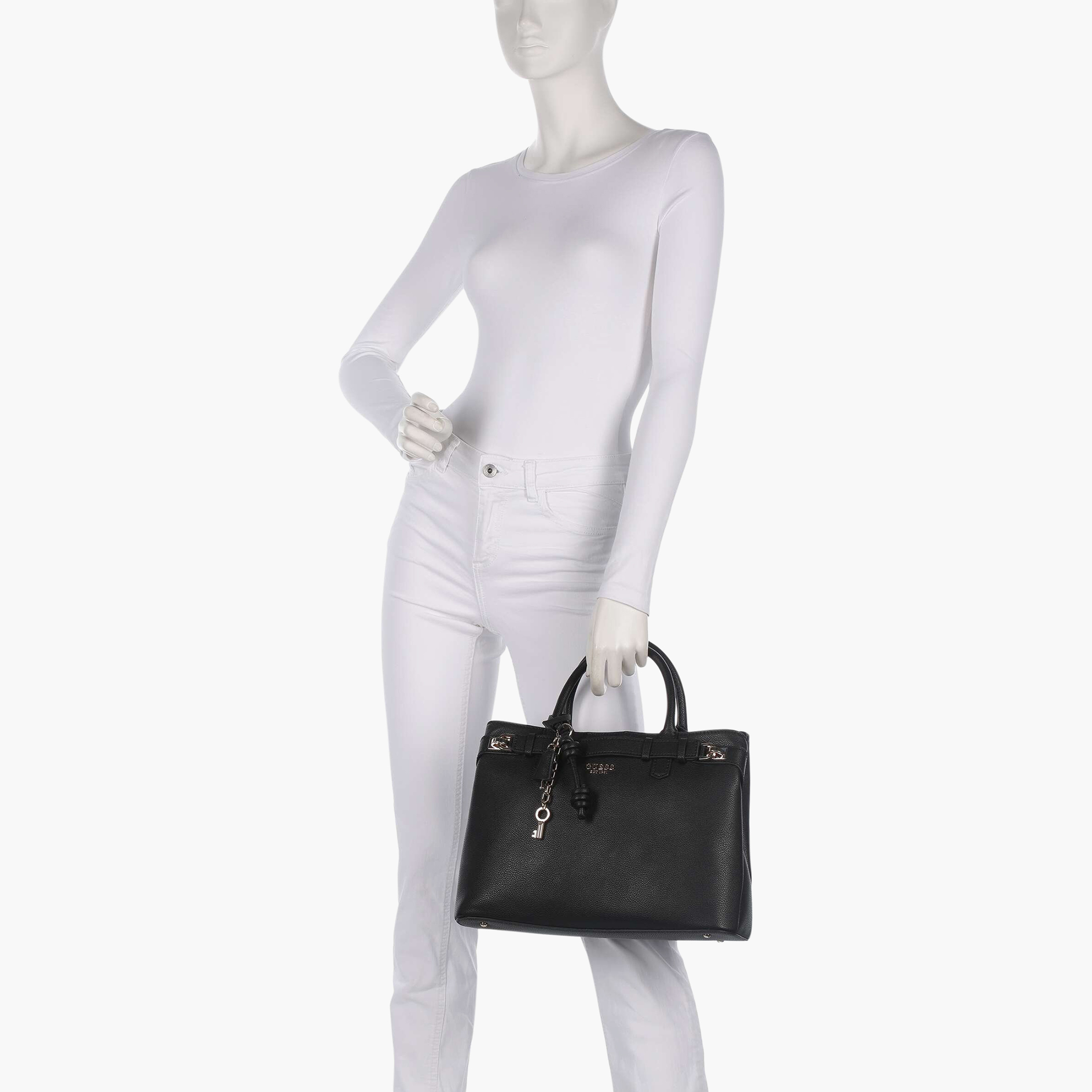 حقيبة ساتشيل جيس غريغوريا بنسيج حبيبي مع مقبضين وإغلاق بسحاب وحزام قابل للفصل-women-bagsandwallets-handbags-image-6