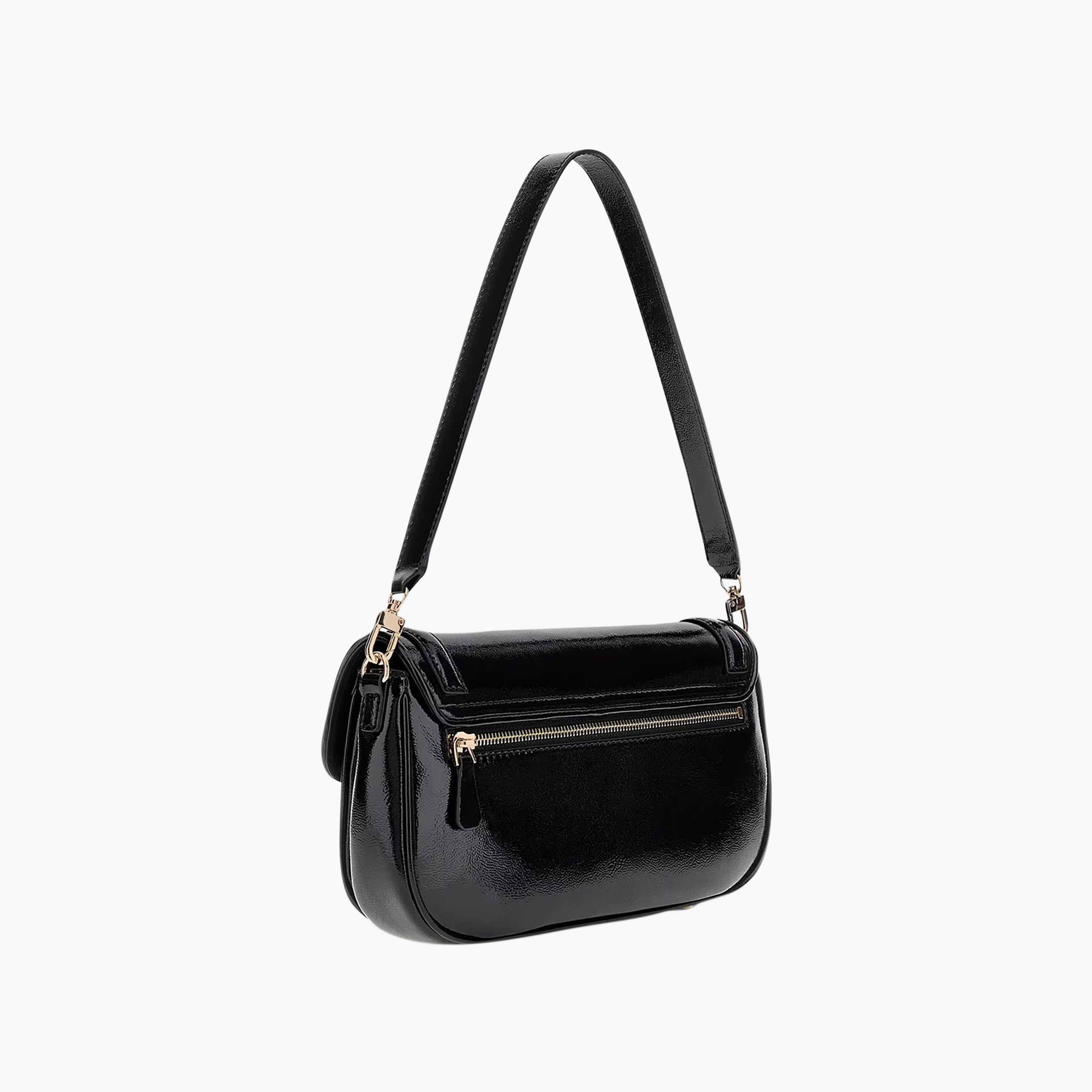 Guess Dea Single Handle Shoulder Bag with Flap Closure and Detachable Strap-women-bagsandwallets-handbags-image-3