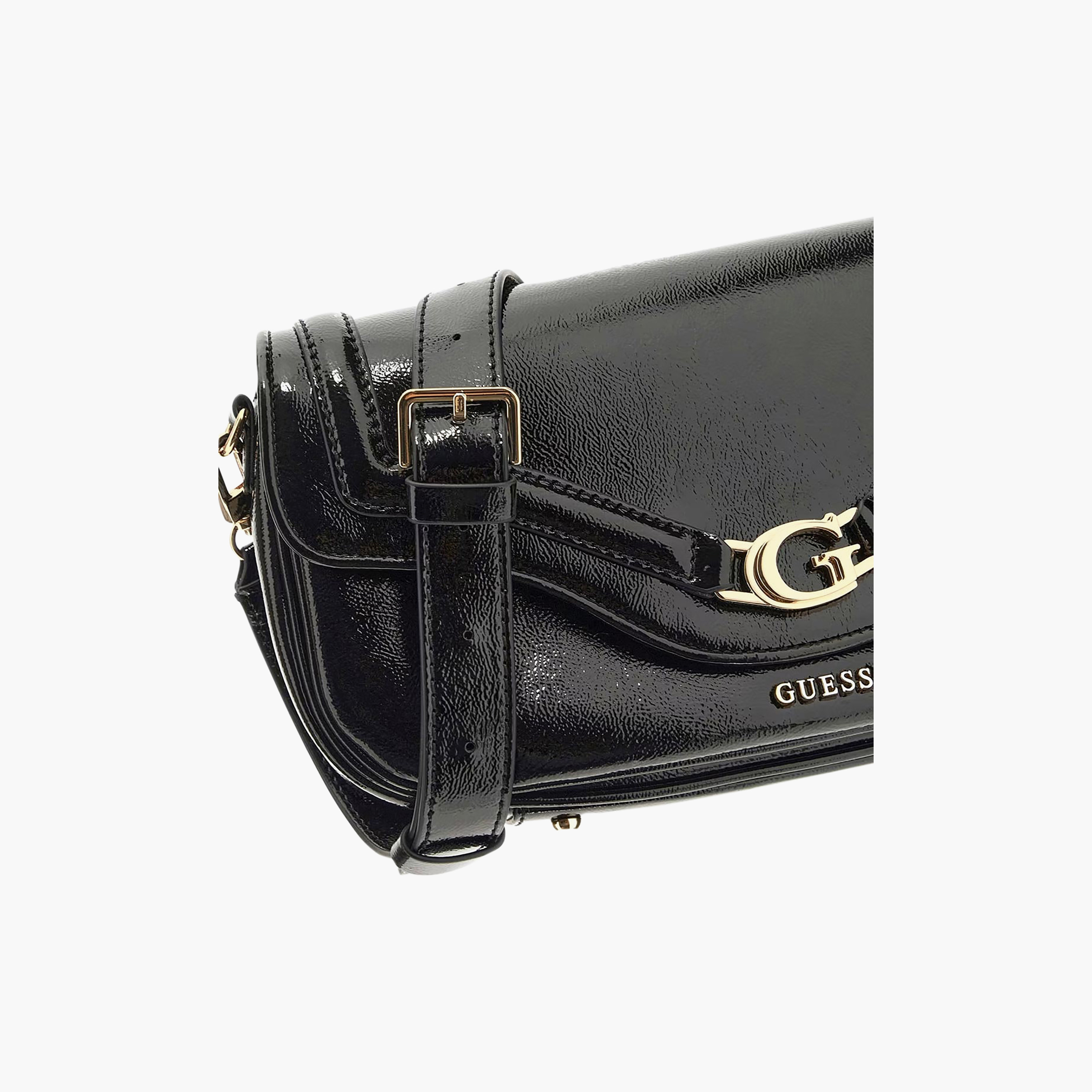 Guess Dea Single Handle Shoulder Bag with Flap Closure and Detachable Strap-women-bagsandwallets-handbags-image-5