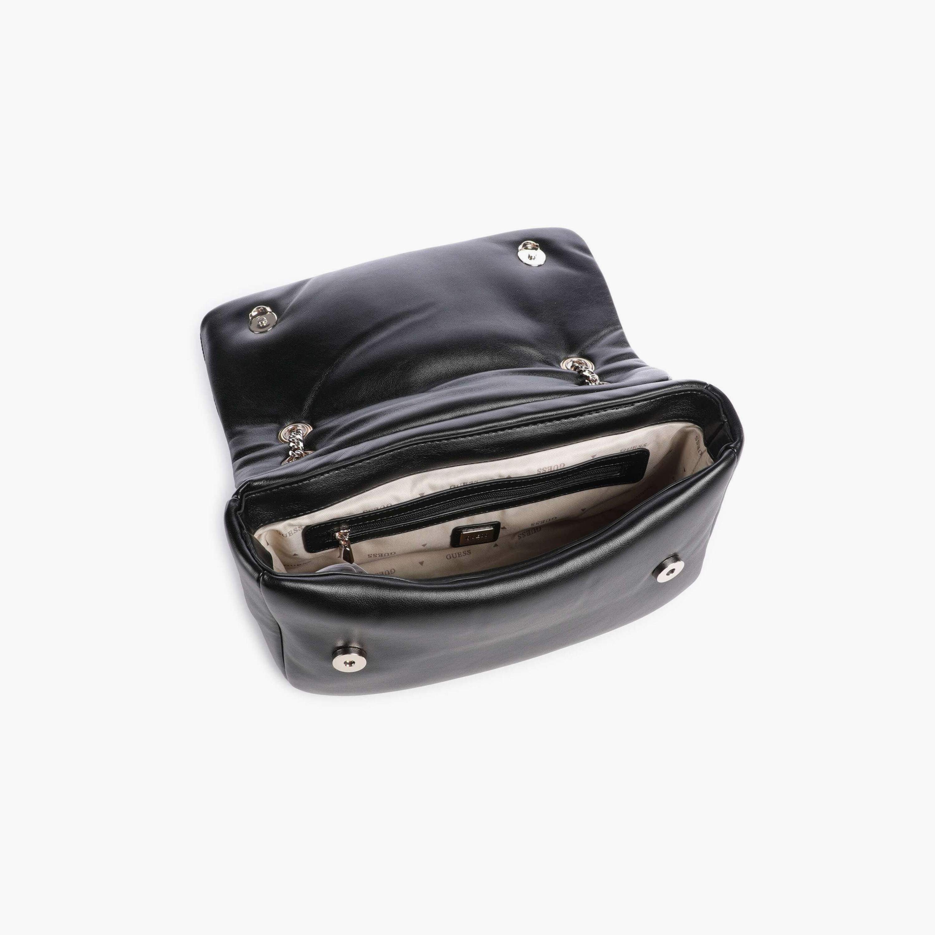 Guess Sunetra Shoulder Bag with Flap Closure and Chain Strap-women-bagsandwallets-handbags-image-3