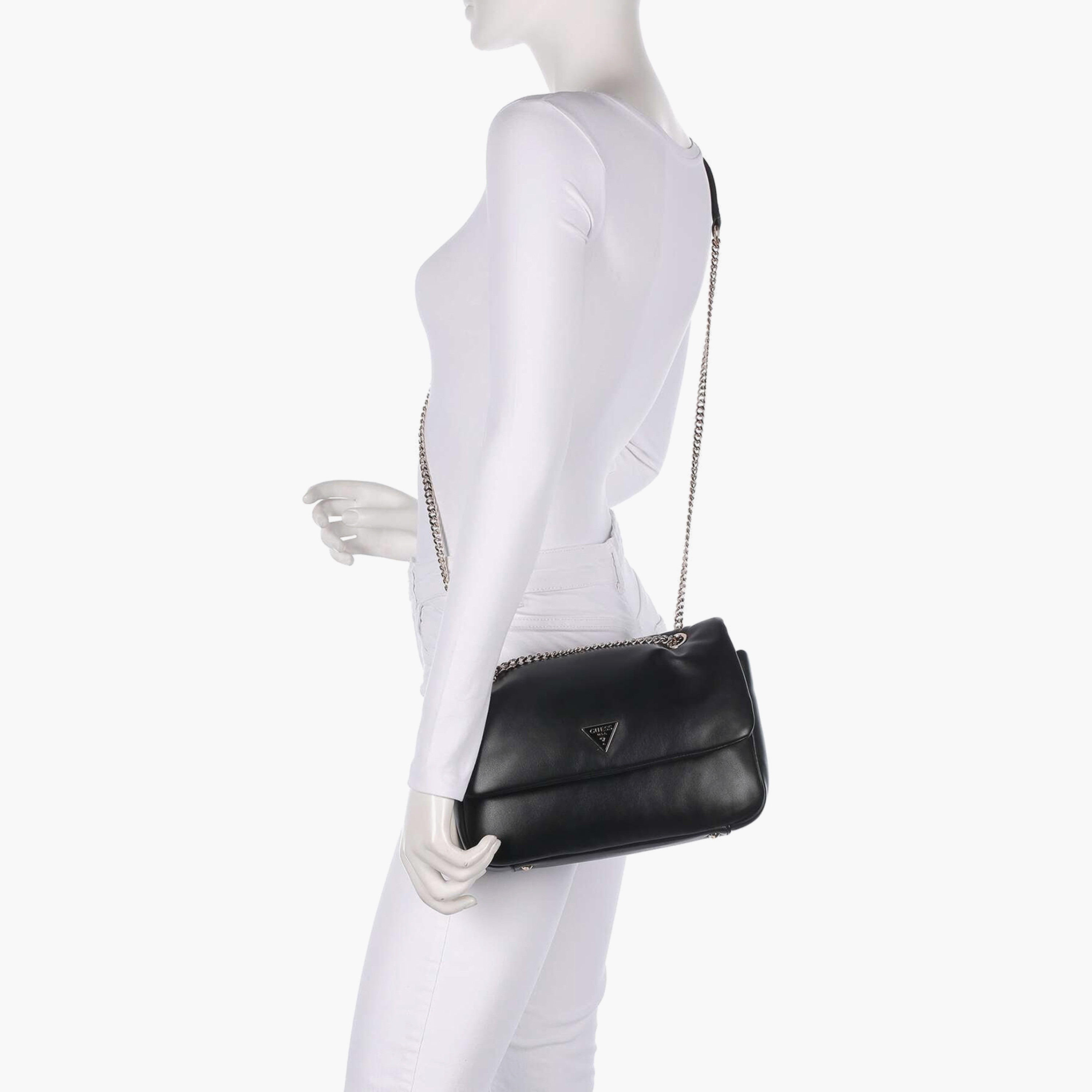 Guess Sunetra Shoulder Bag with Flap Closure and Chain Strap-women-bagsandwallets-handbags-image-8