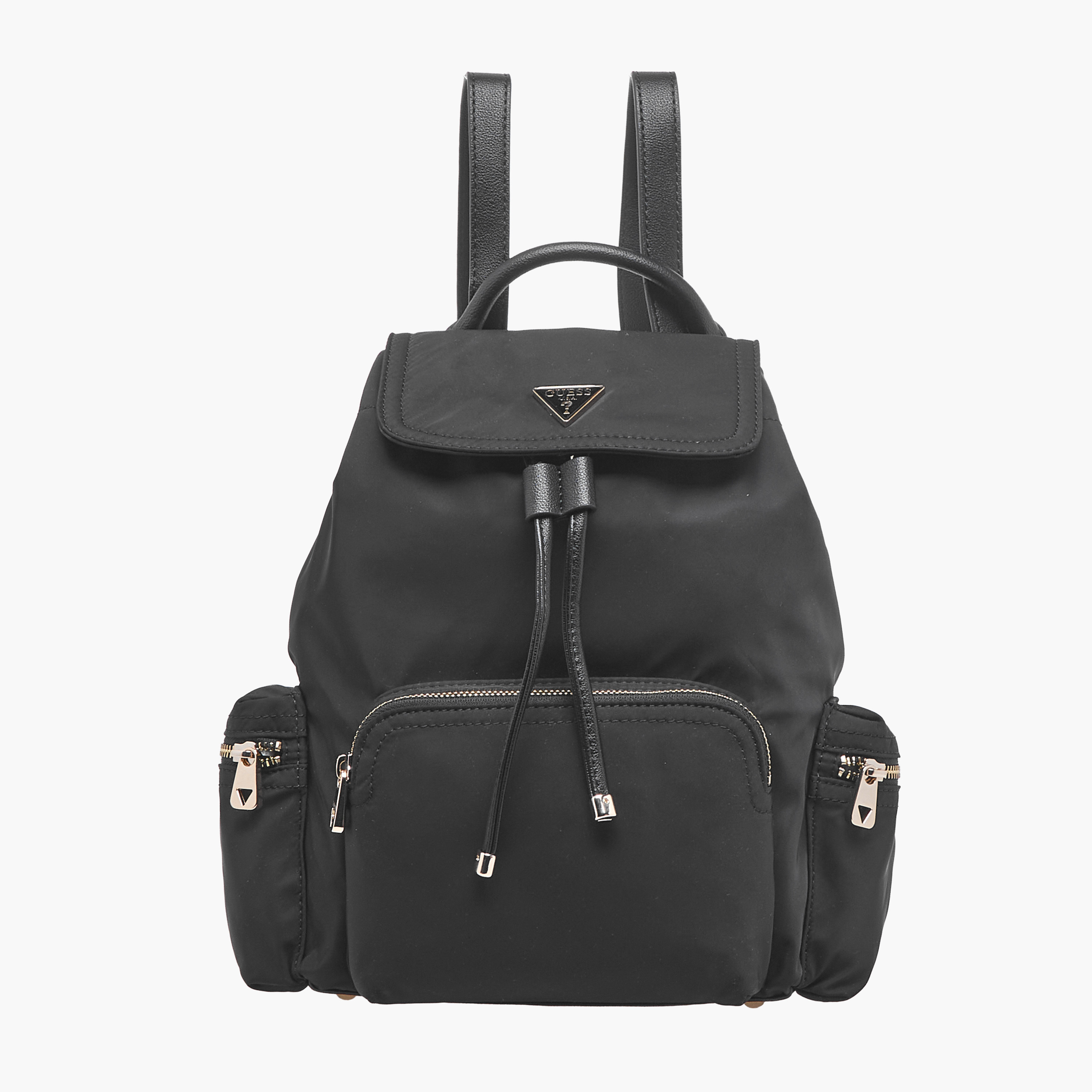 حقيبة ظهر Guess Eco Gemma بمقبض علوي وإغلاق بالقلابة وحزام قابل للتعديل-women-bagsandwallets-handbags-image-1