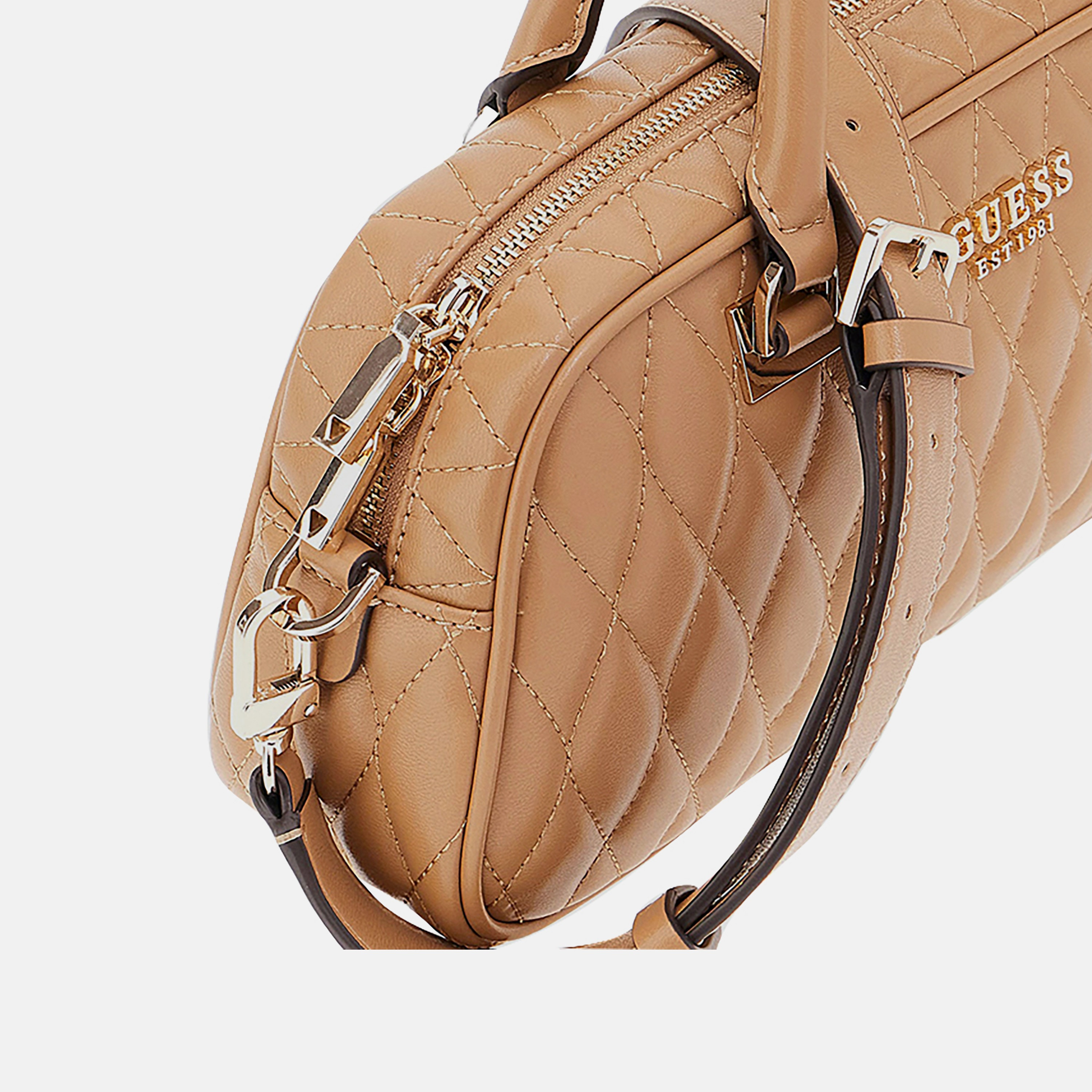 Guess - Valla Small Satchel - Beige/Natural-women-bagsandwallets-handbags-image-2