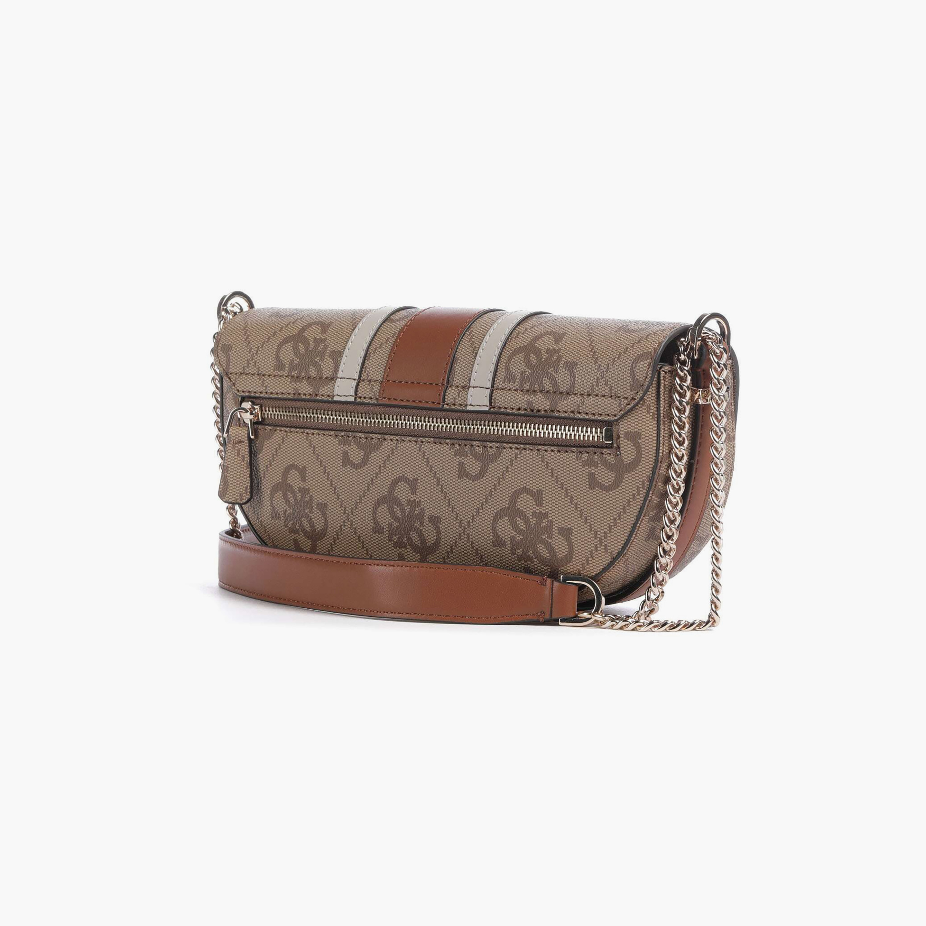 Guess Erenia Monogram Shoulder Bag with Magnetic Closure and Chain Strap-women-bagsandwallets-handbags-image-2