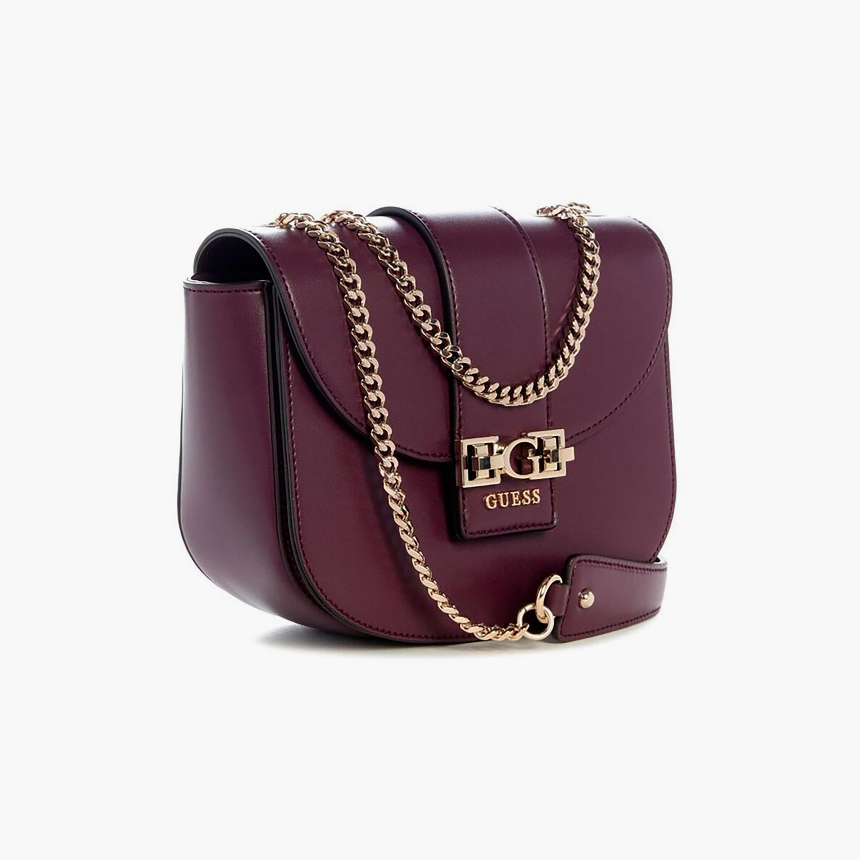 حقيبة كتف جيس جين بإغلاق بسديلة وحمالة سلسلة-women-bagsandwallets-handbags-image-2
