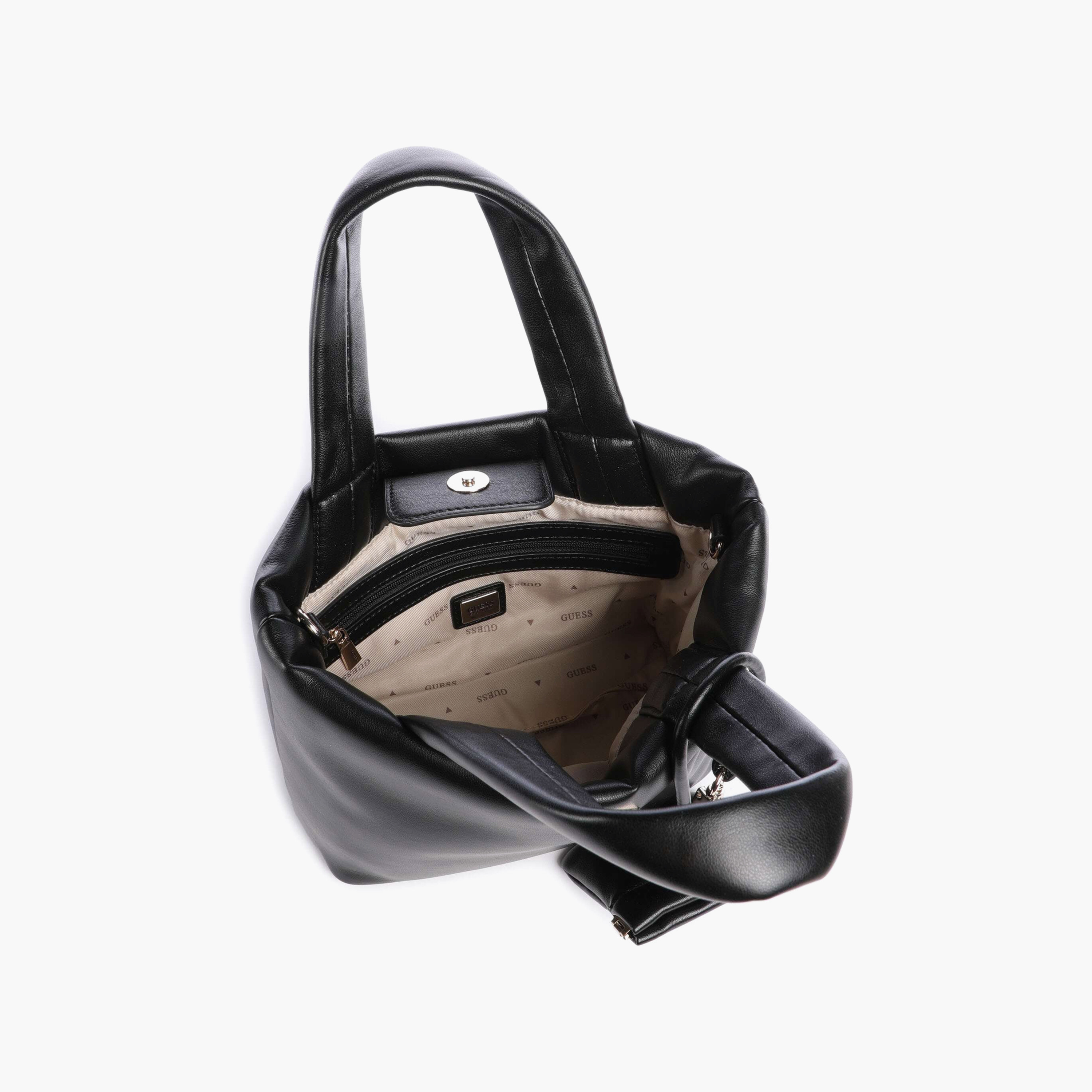 حقيبة توت بمقبضين وحقيبة صغيرة من Guess Sunetra مع إغلاق مغناطيسي وحزام قابل للفصل-women-bagsandwallets-handbags-image-3