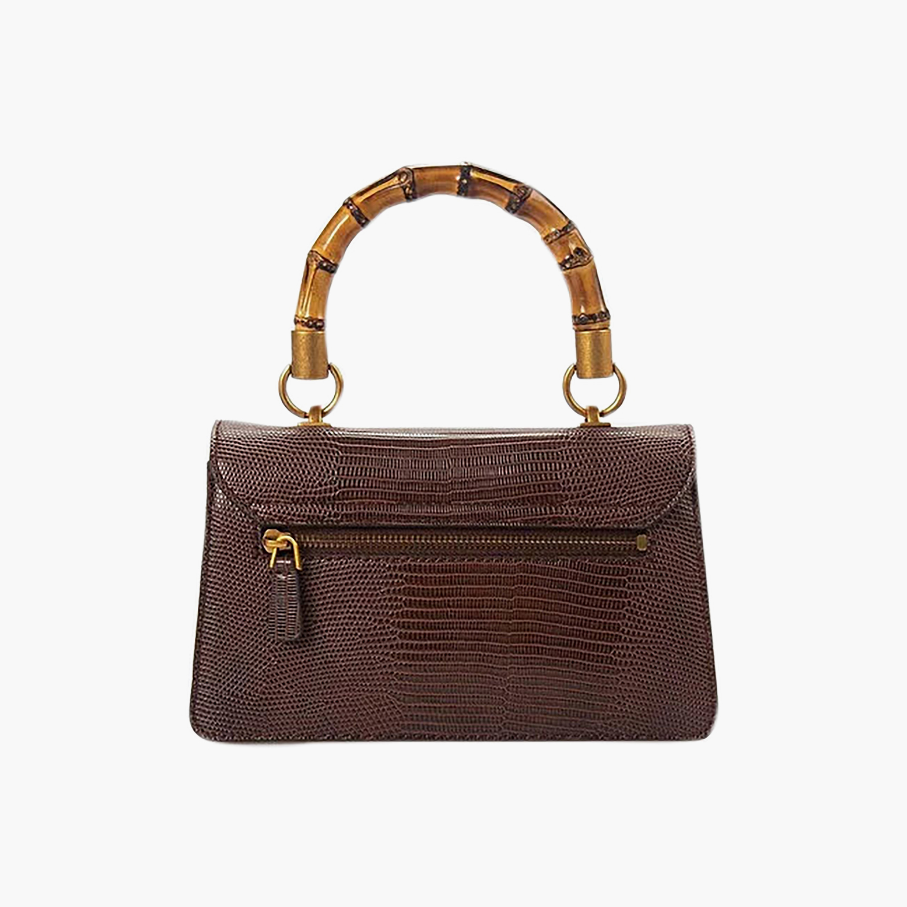 Guess - Sibel Tri Comp Top Handle Flap - Brown-women-bagsandwallets-handbags-image-3