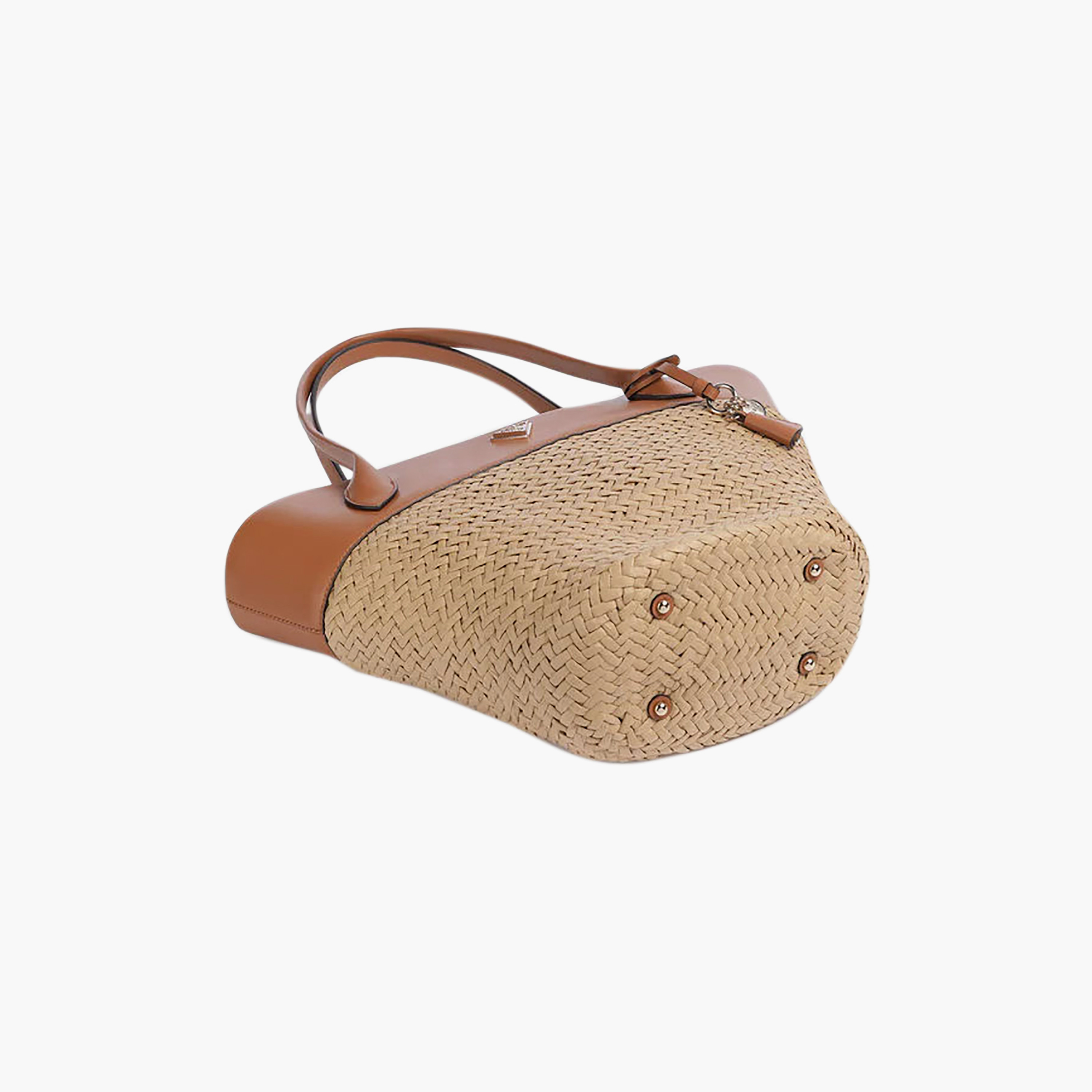 حقيبة توت من القش المنسوج بمقبضين وإغلاق مغناطيسي من جيس فينيري-women-bagsandwallets-handbags-image-4