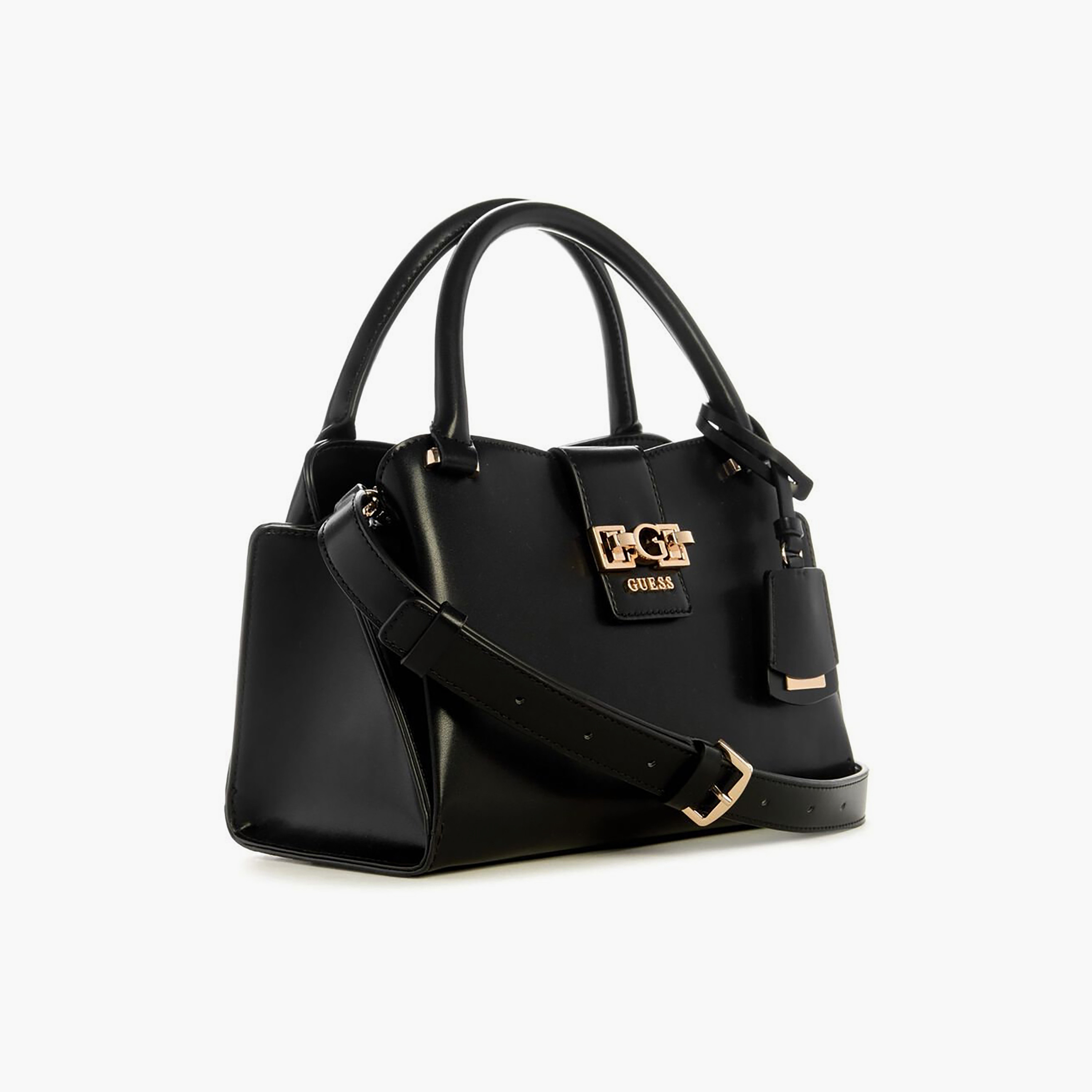 حقيبة ساتشيل Guess Jane بمقبضين ومغناطيس إغلاق وحزام قابل للفصل-women-bagsandwallets-handbags-image-2