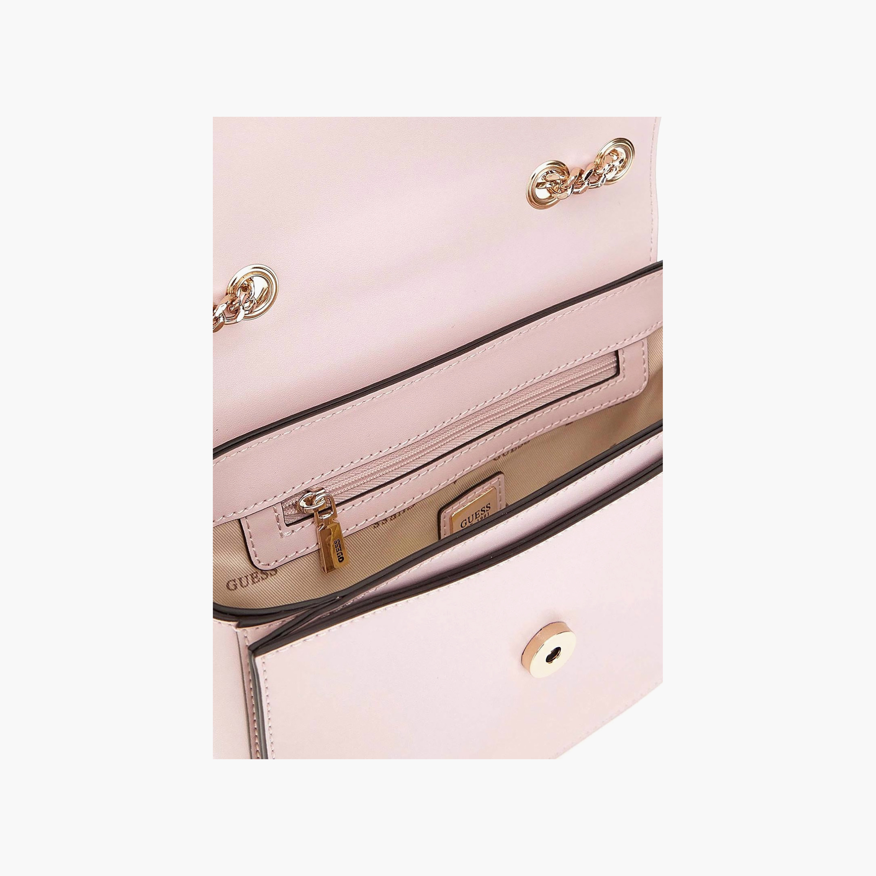 حقيبة كروس بودي جيس جين بإغلاق بلاطة وحزام سلسلة-women-bagsandwallets-handbags-image-3