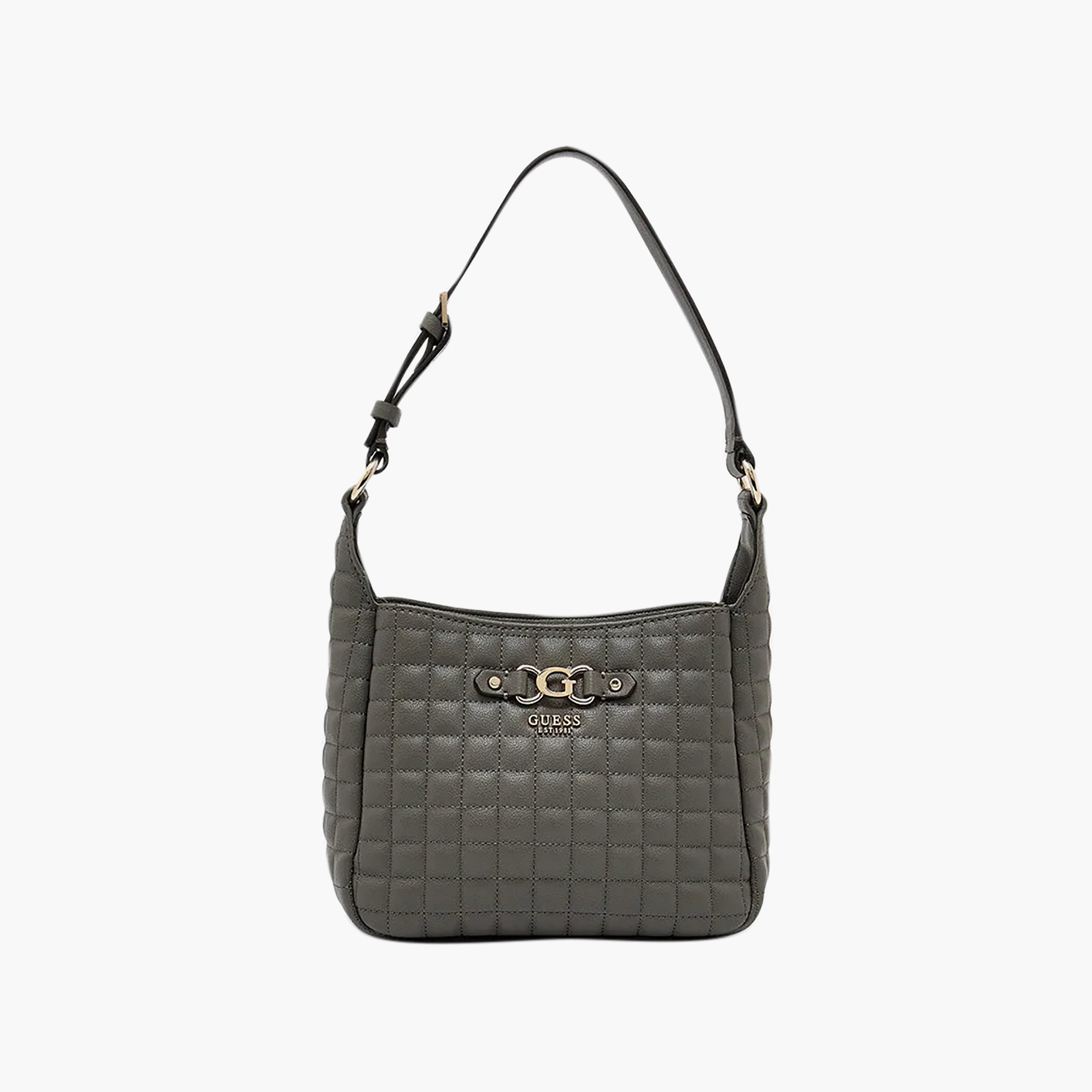 Guess Nadira Square Quilted Shoulder Bag with Magnetic Closure and Adjustable Strap-women-bagsandwallets-handbags-image-1