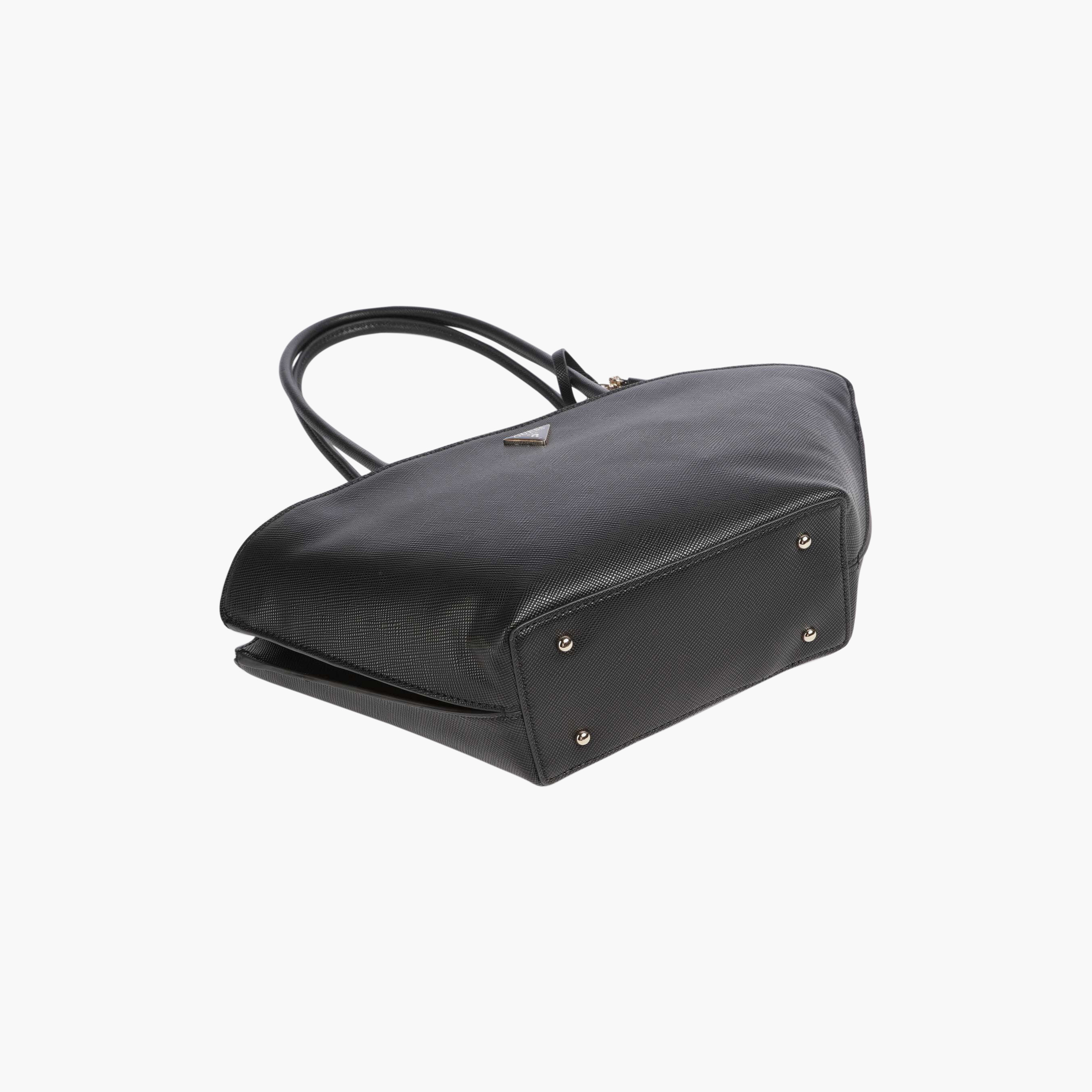 Guess Bolena Double Handle Shoulder Bag with Zipper Closure-women-bagsandwallets-handbags-image-3