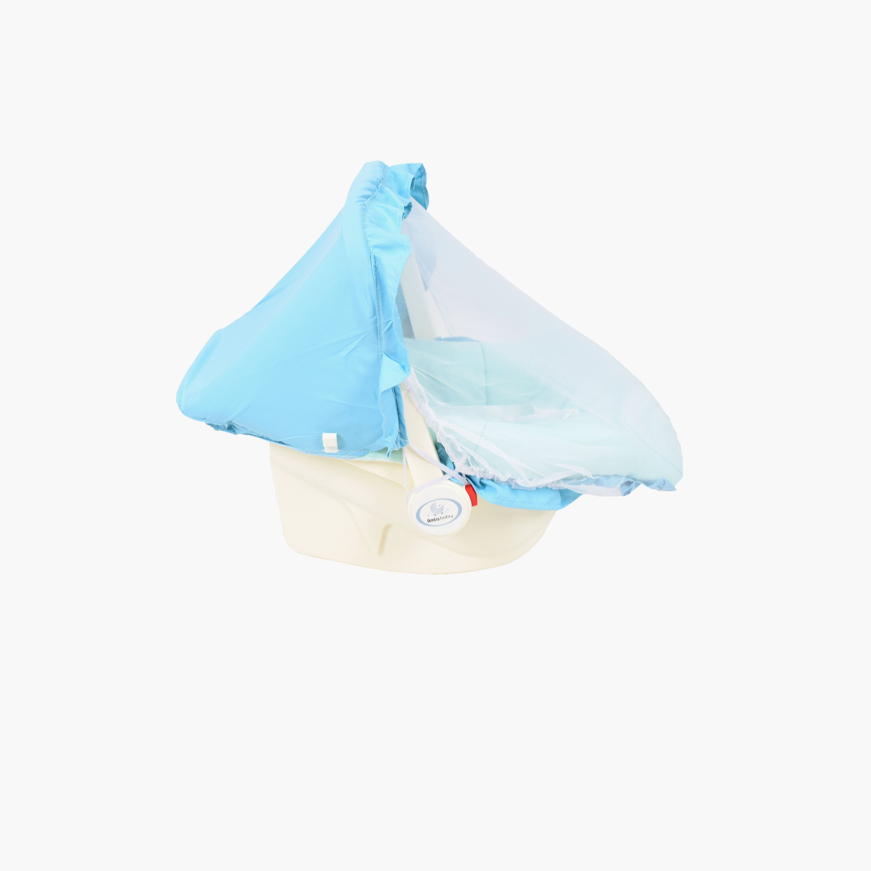 حمالة أطفال هزازة مع مظلة وناموسية من أملا بيبي-baby-gear-babycarriers-image-5