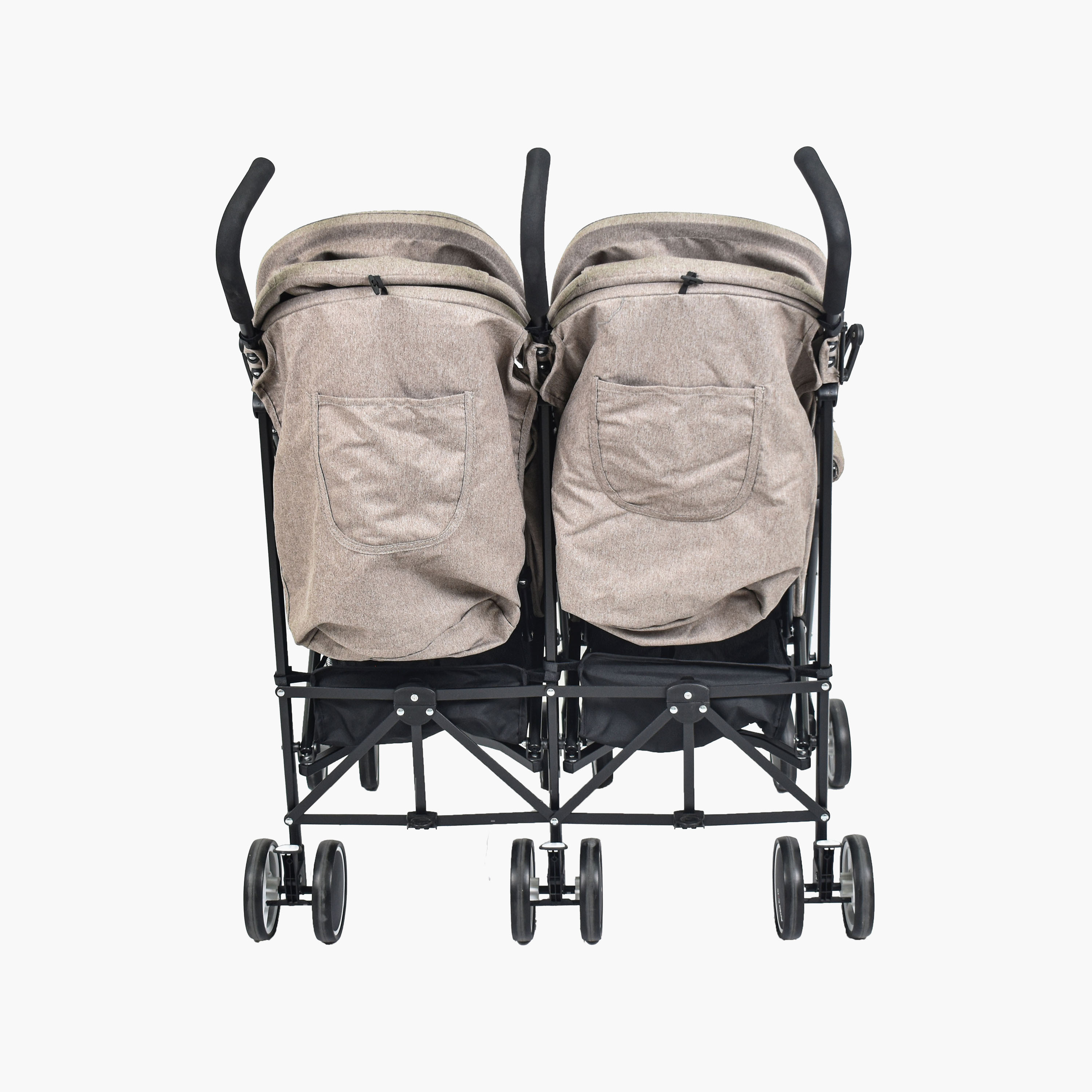 عربة توأم فاخرة مع مظلة من أملا كير-baby-gear-strollersandprams-strollers-image-4