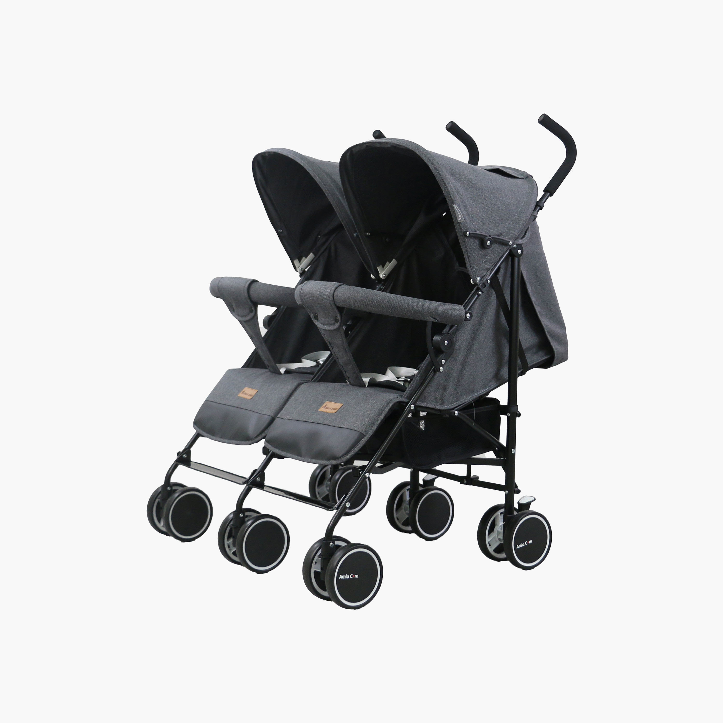 Amla Care Luxury Twin Stroller with Canopy-baby-gear-strollersandprams-strollers-image-1