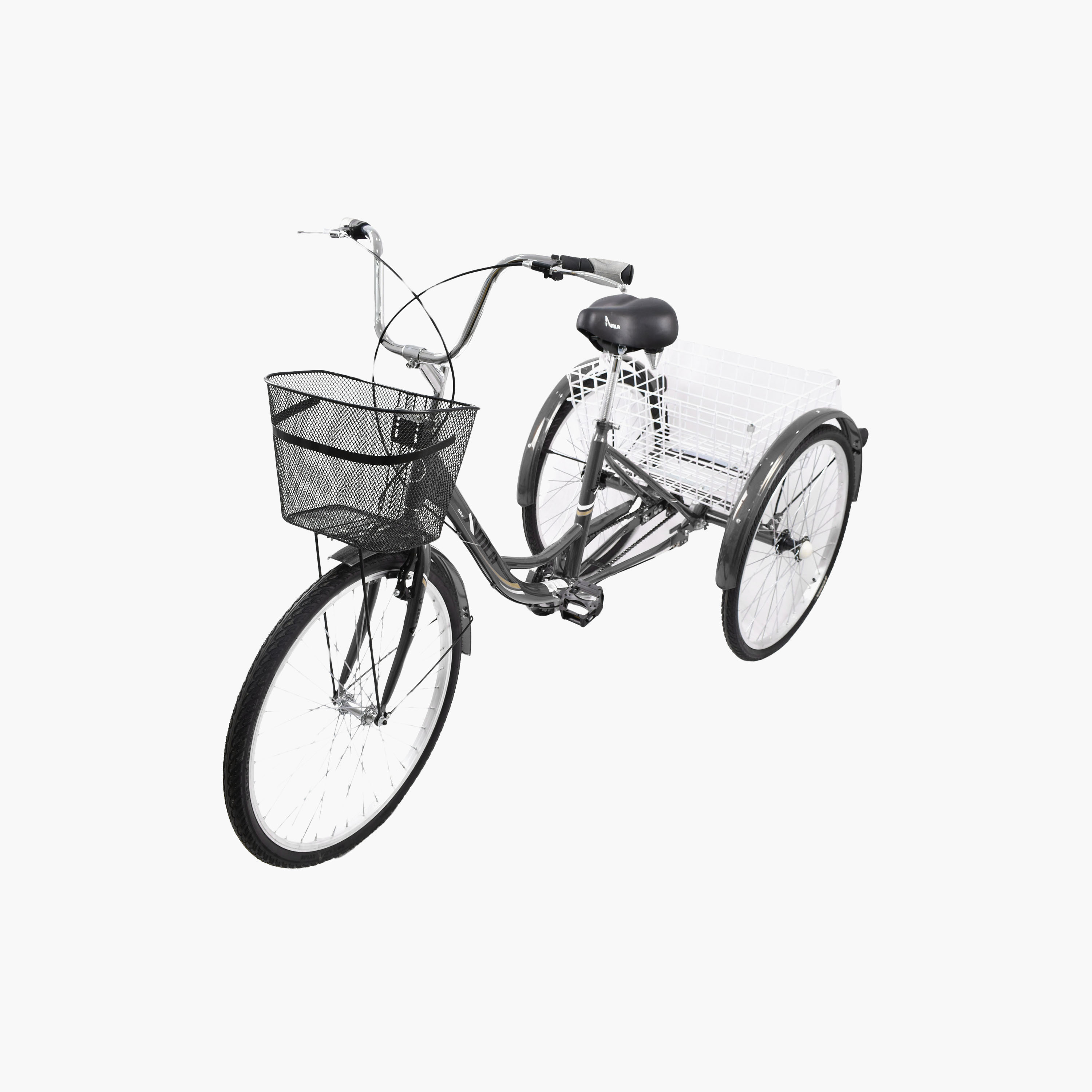 Amla Care Dual Basket Tricycle - 26 Inch-toys-outdoor-bikesandrideons-bikes-image-3