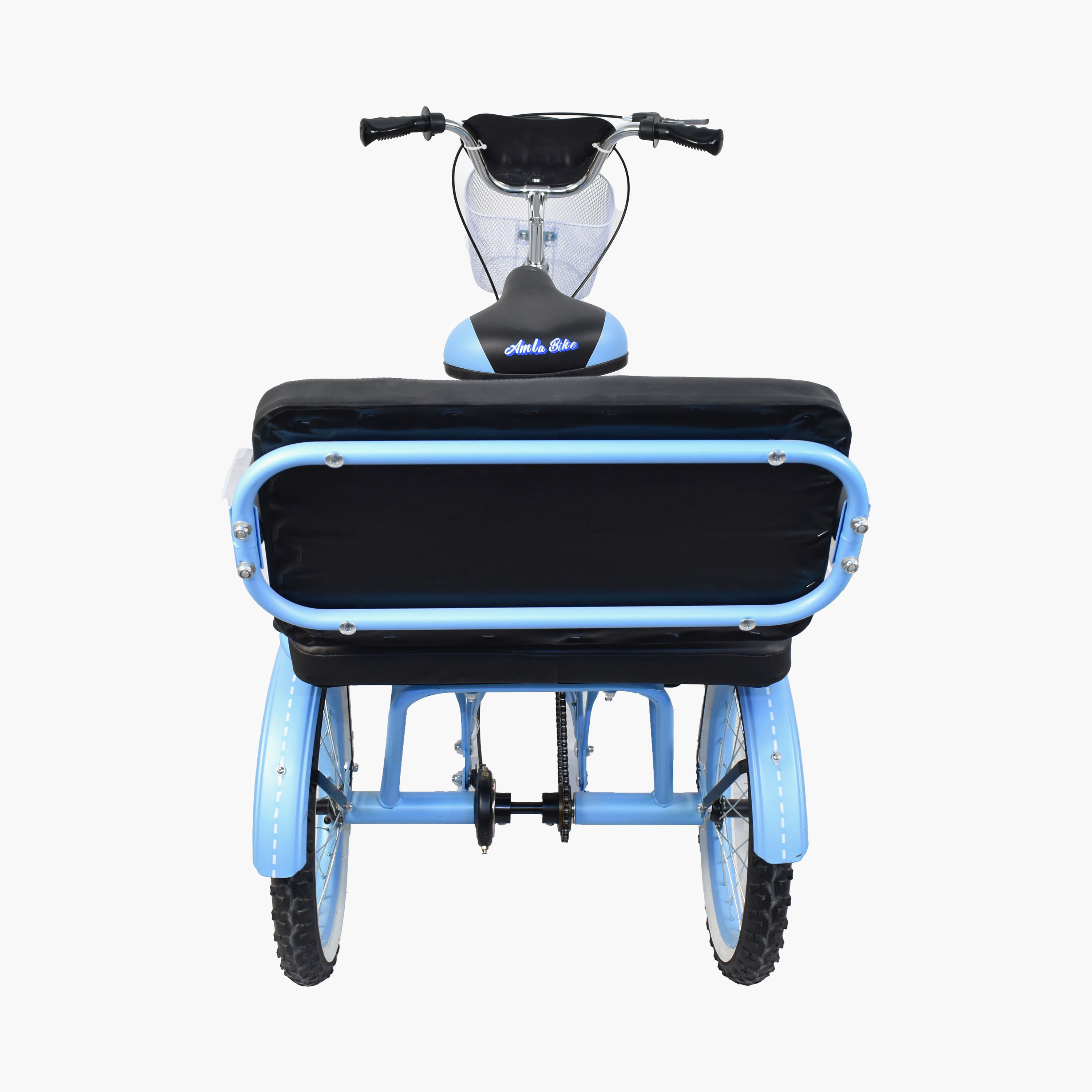 دراجة ثلاثية العجلات كبيرة مع مقعد خلفي - 12 بوصة من أملا بيبي-toys-outdoor-bikesandrideons-bikes-image-10