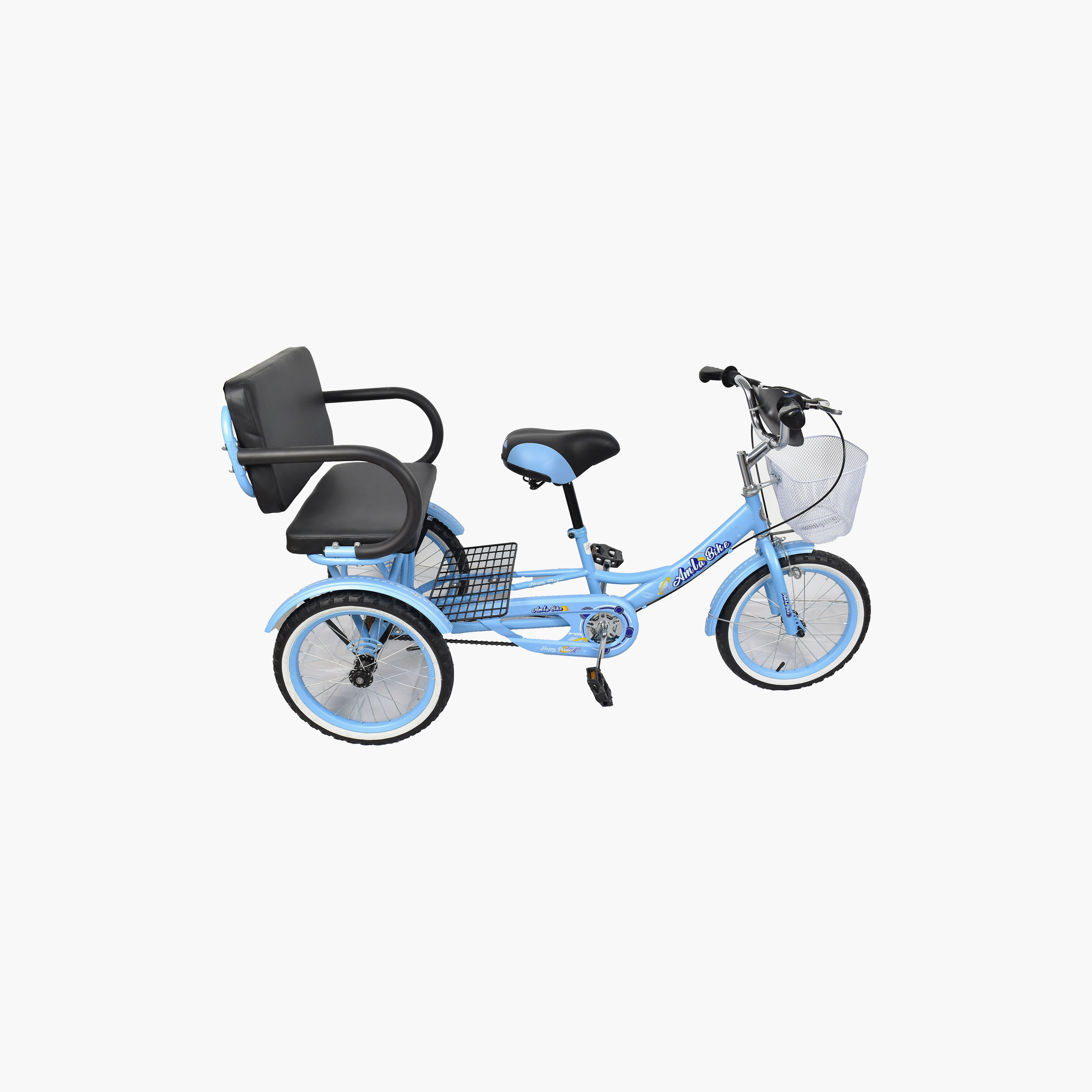 Amla Baby Large Tricycle with Back Seat - 16 Inch-toys-outdoor-bikesandrideons-bikes-image-8