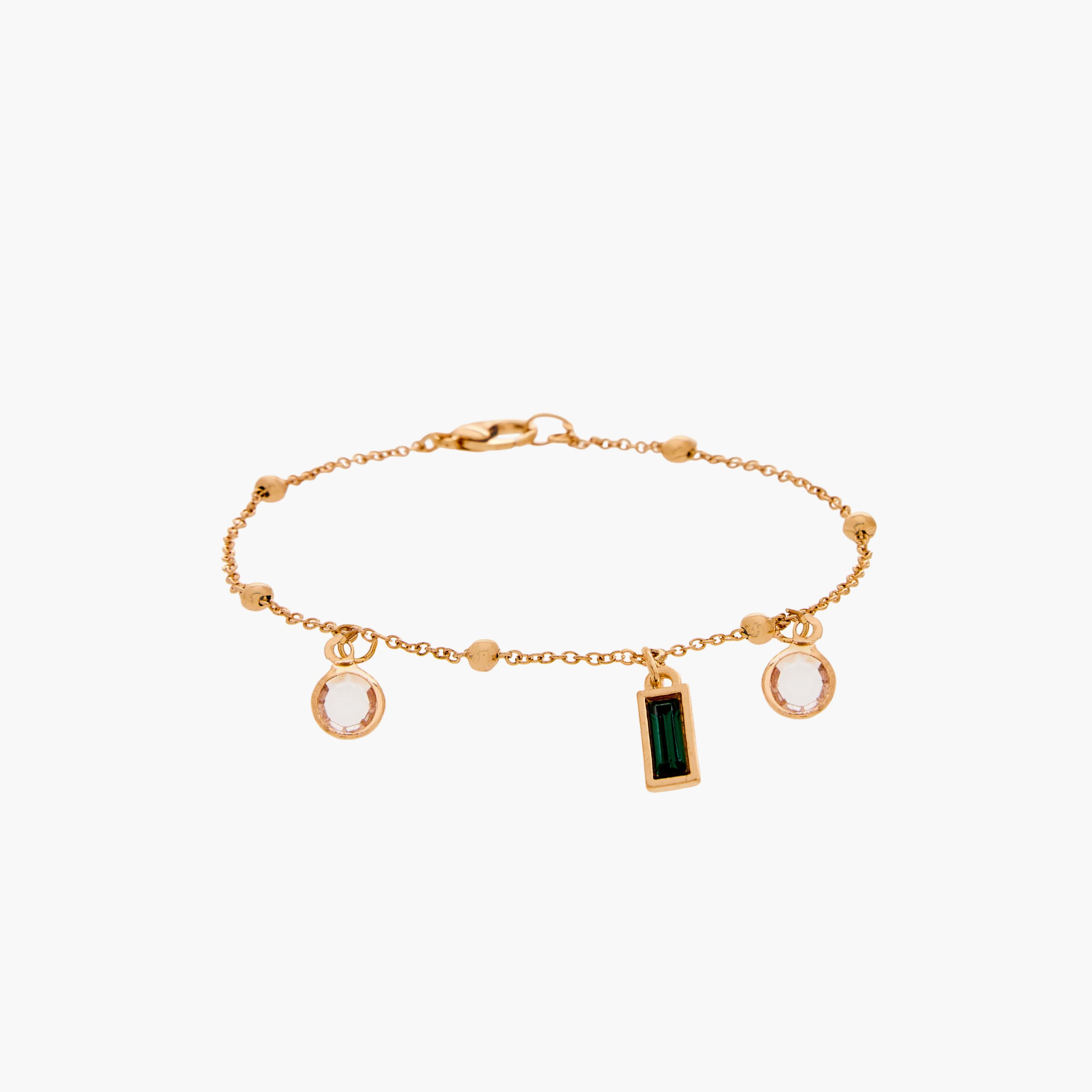 طقم أساور ذهبية اللون بتزيينات - عبوة من 3 قطع-women-watchesandjewellery-jewellery-banglesandbracelets-image-3