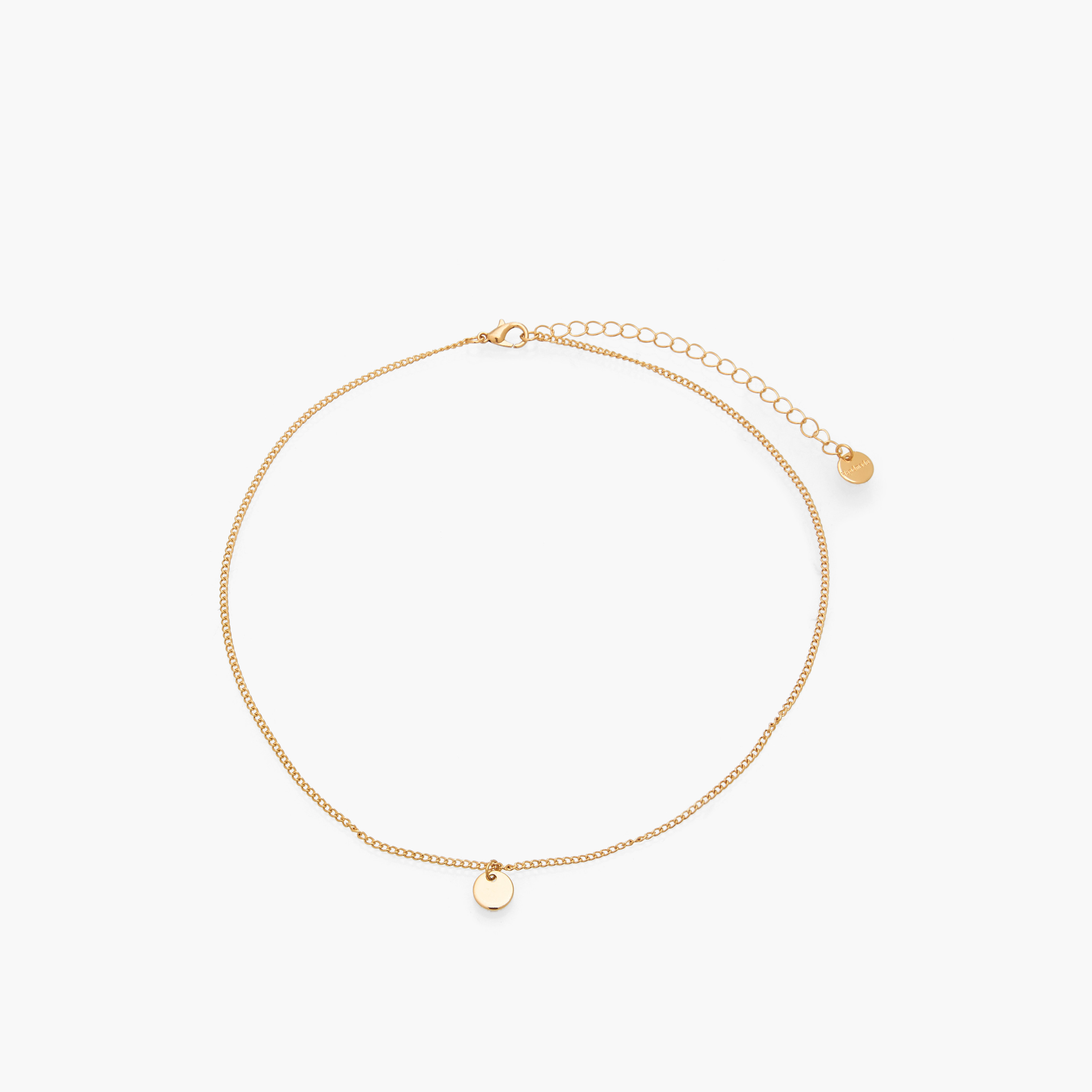 عقد ذهبي اللون بدلايات أحجار - طقم من 3 قطع-women-watchesandjewellery-jewellery-necklacesandpendants-image-2
