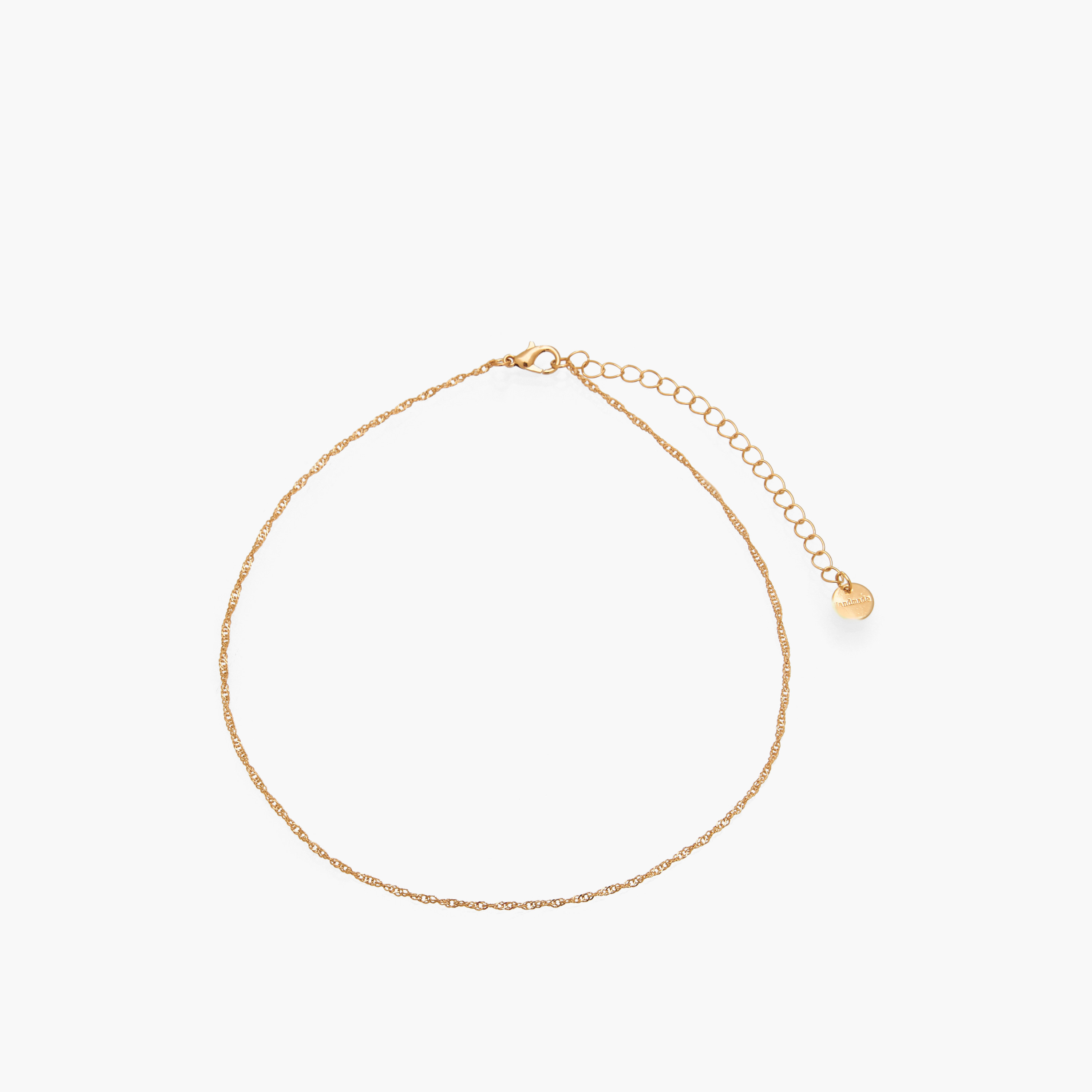 عقد ذهبي اللون بدلايات أحجار - طقم من 3 قطع-women-watchesandjewellery-jewellery-necklacesandpendants-image-3