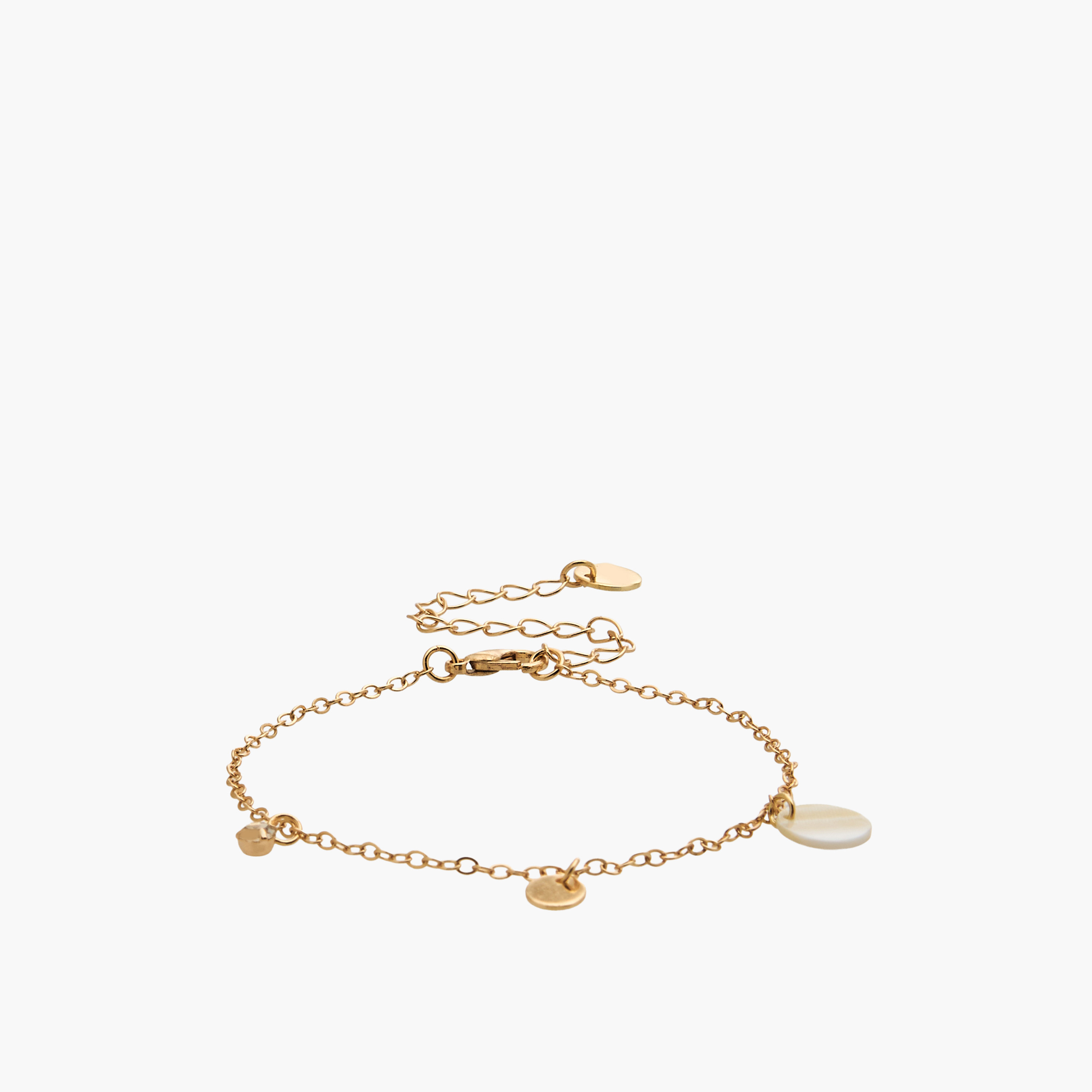 أساور بلون ذهبي ودلايات - عبوة 3 قطع-women-watchesandjewellery-jewellery-banglesandbracelets-image-2