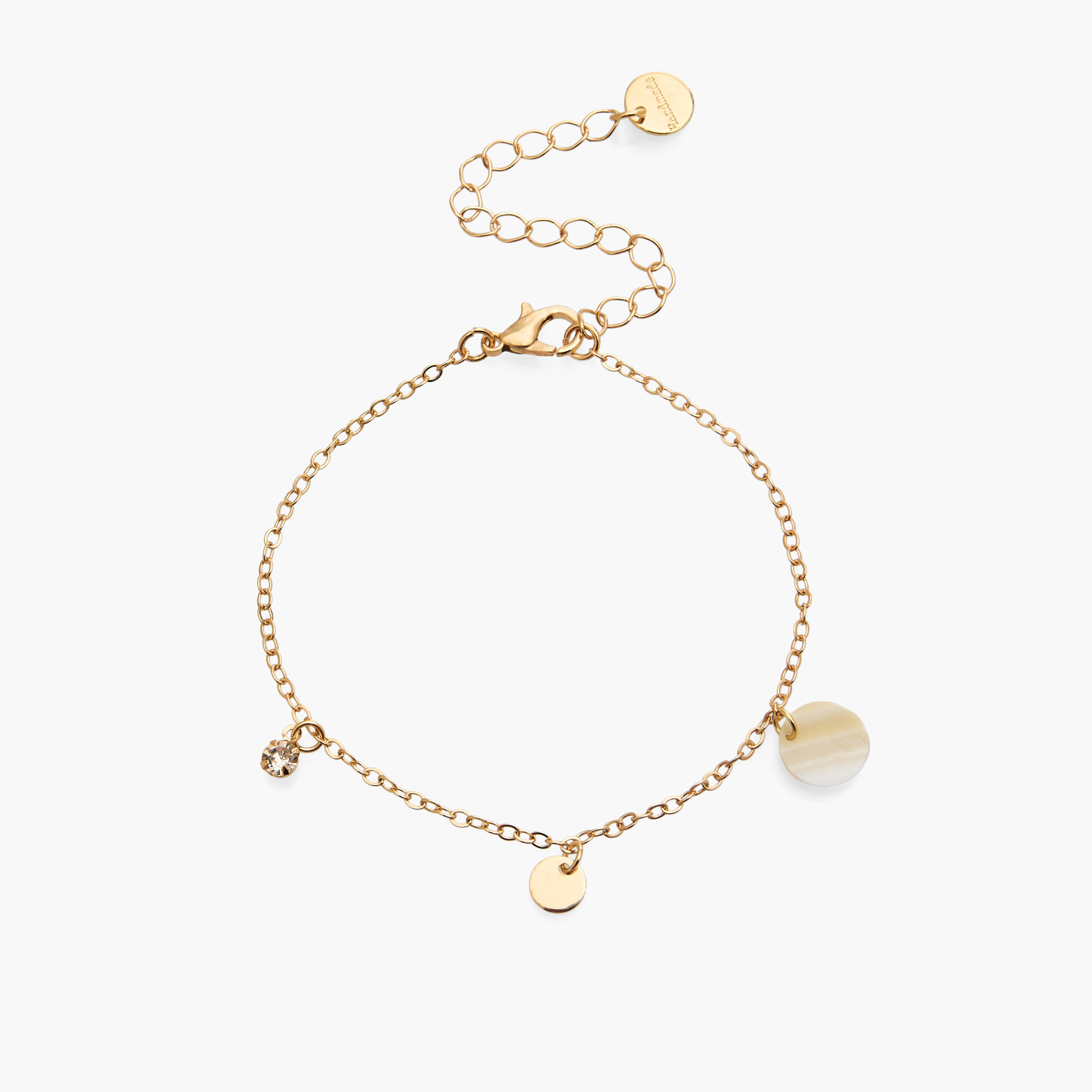 أساور بلون ذهبي ودلايات - عبوة 3 قطع-women-watchesandjewellery-jewellery-banglesandbracelets-image-5