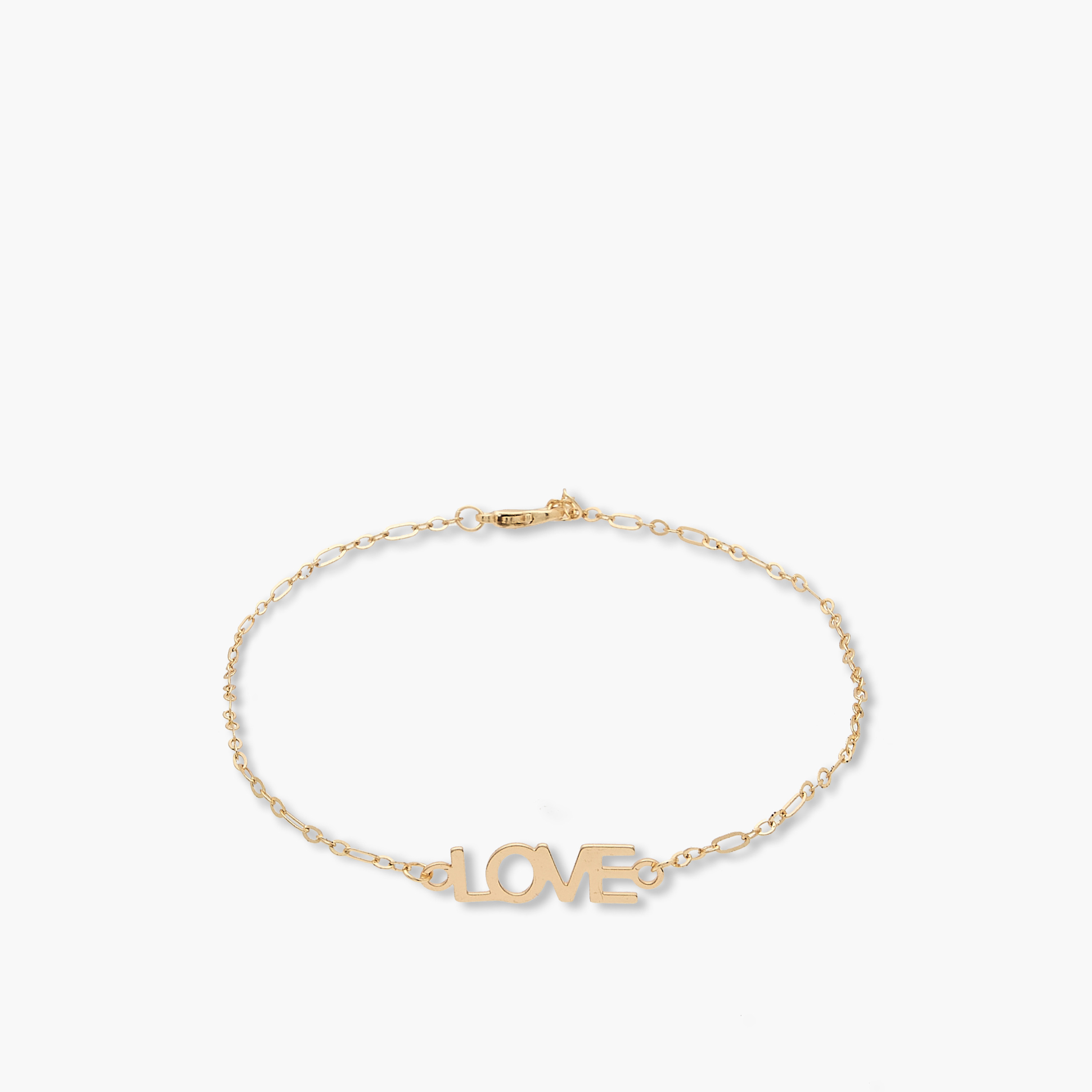 طقم أساور كاحل مزينة بلون ذهبي - 4 قطع-women-watchesandjewellery-jewellery-anklets-image-4