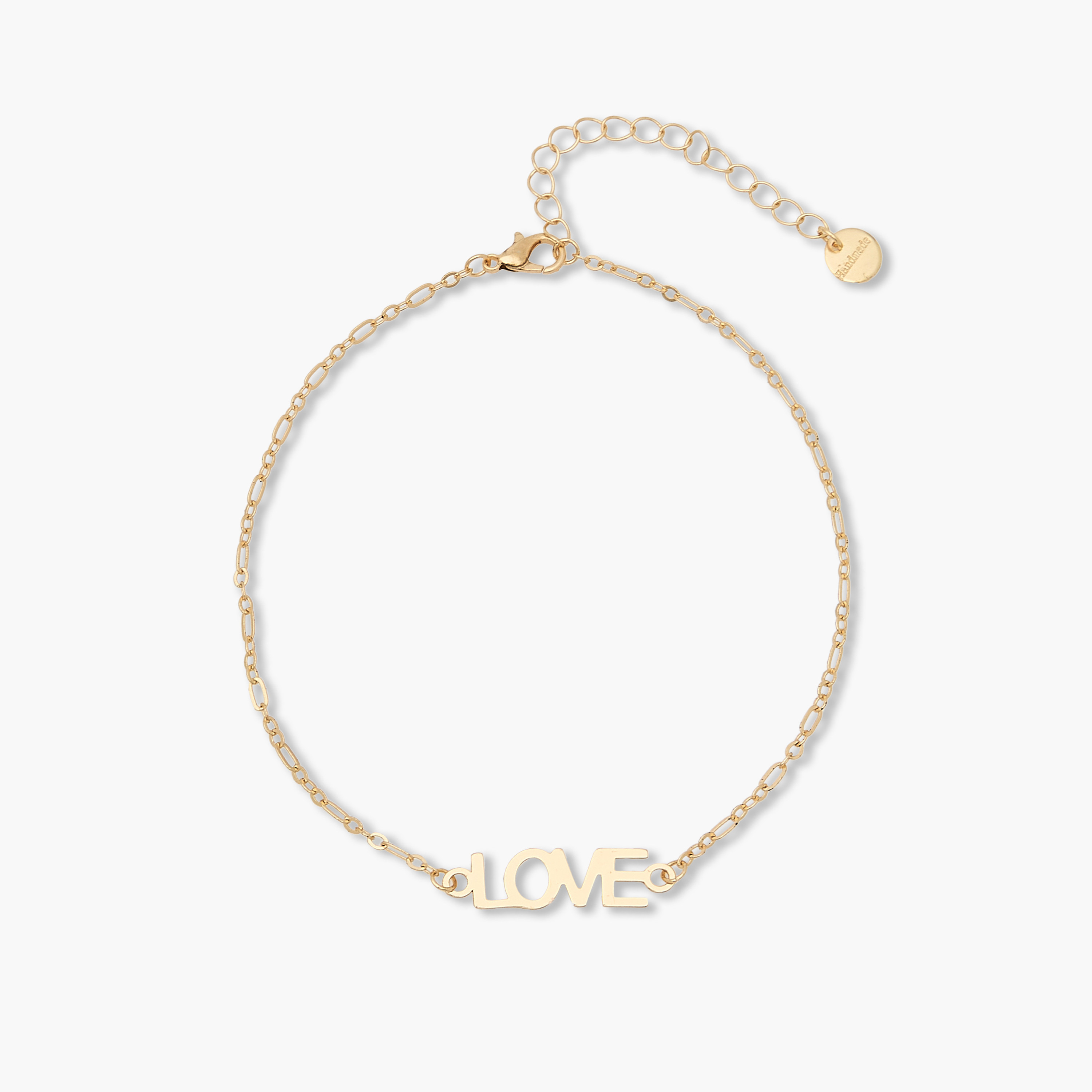 طقم أساور كاحل مزينة بلون ذهبي - 4 قطع-women-watchesandjewellery-jewellery-anklets-image-5