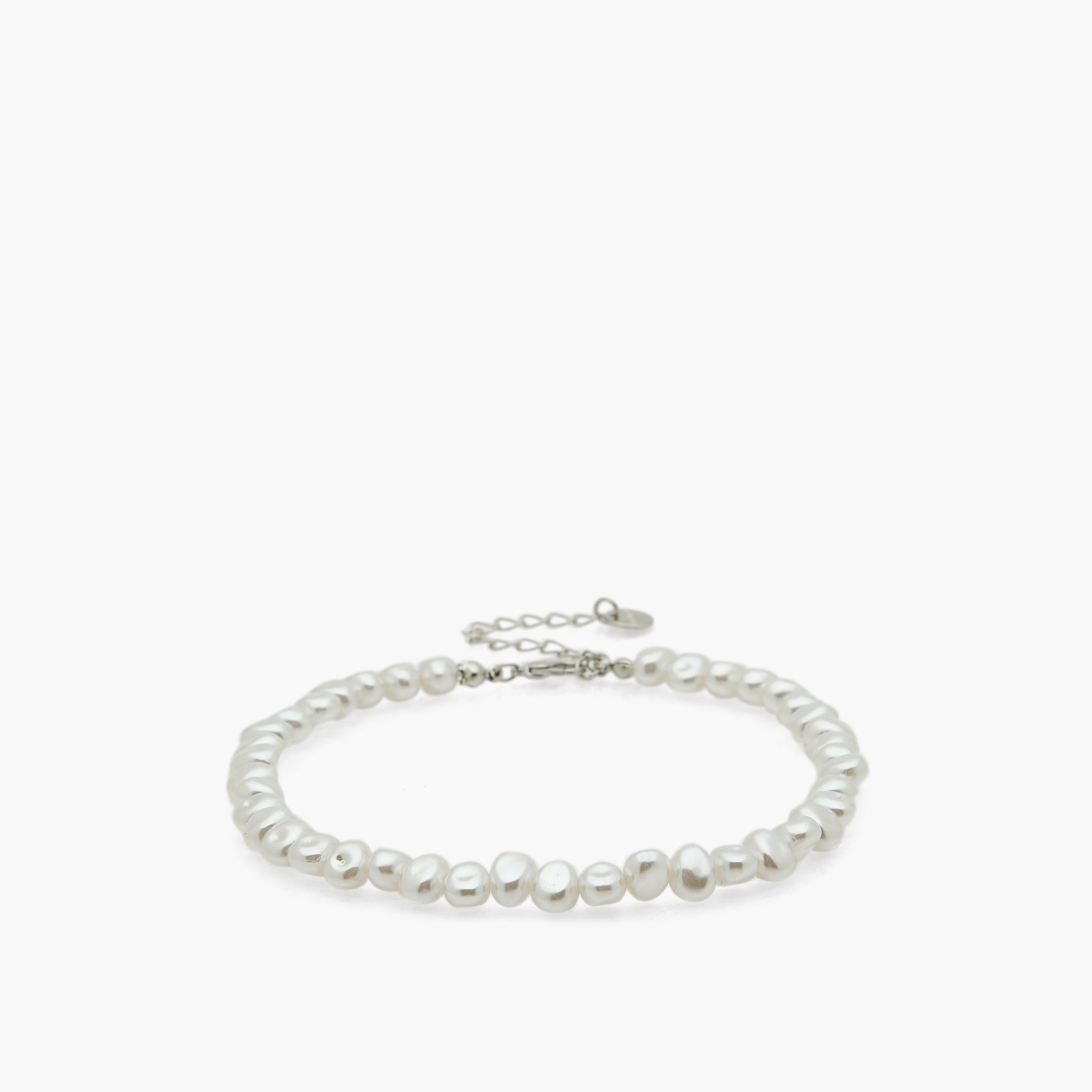 طقم أساور للكاحل باللون الفضي - 3 قطع-women-watchesandjewellery-jewellery-anklets-image-3