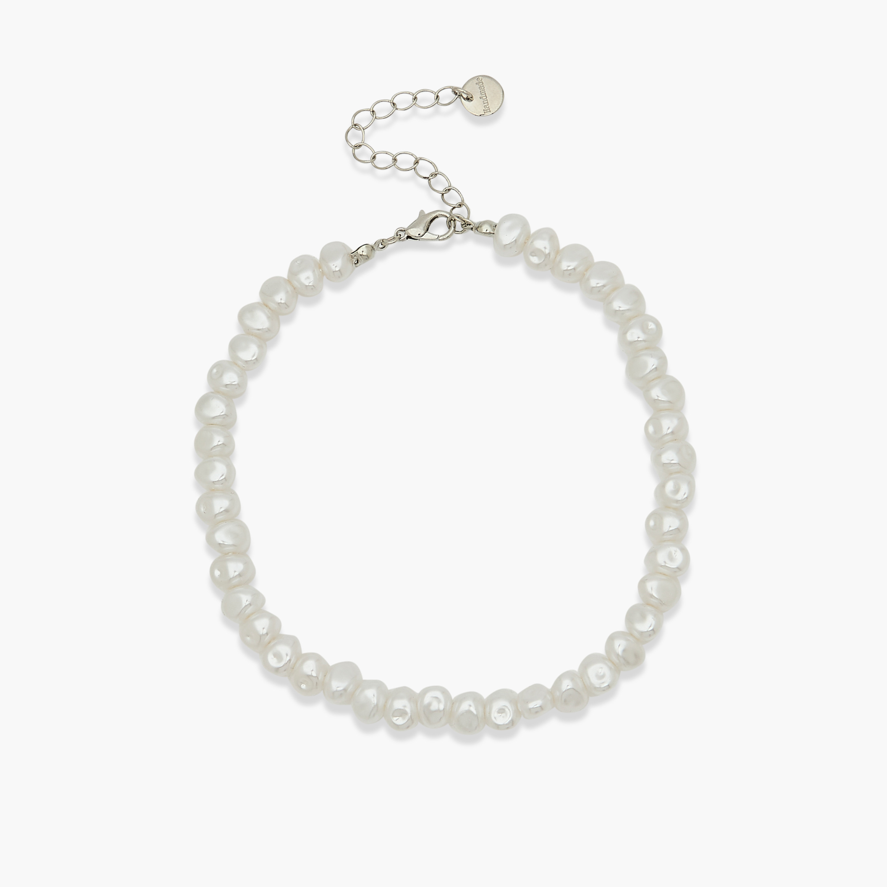 طقم أساور للكاحل باللون الفضي - 3 قطع-women-watchesandjewellery-jewellery-anklets-image-7