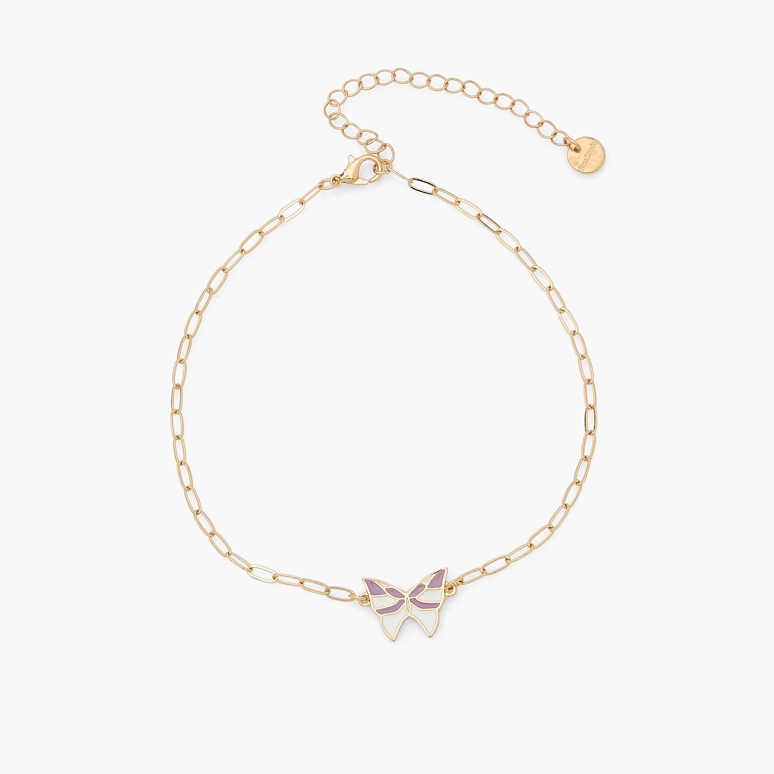 طقم أساور كاحل مزينة بلون ذهبي - 3 قطع-women-watchesandjewellery-jewellery-anklets-image-5