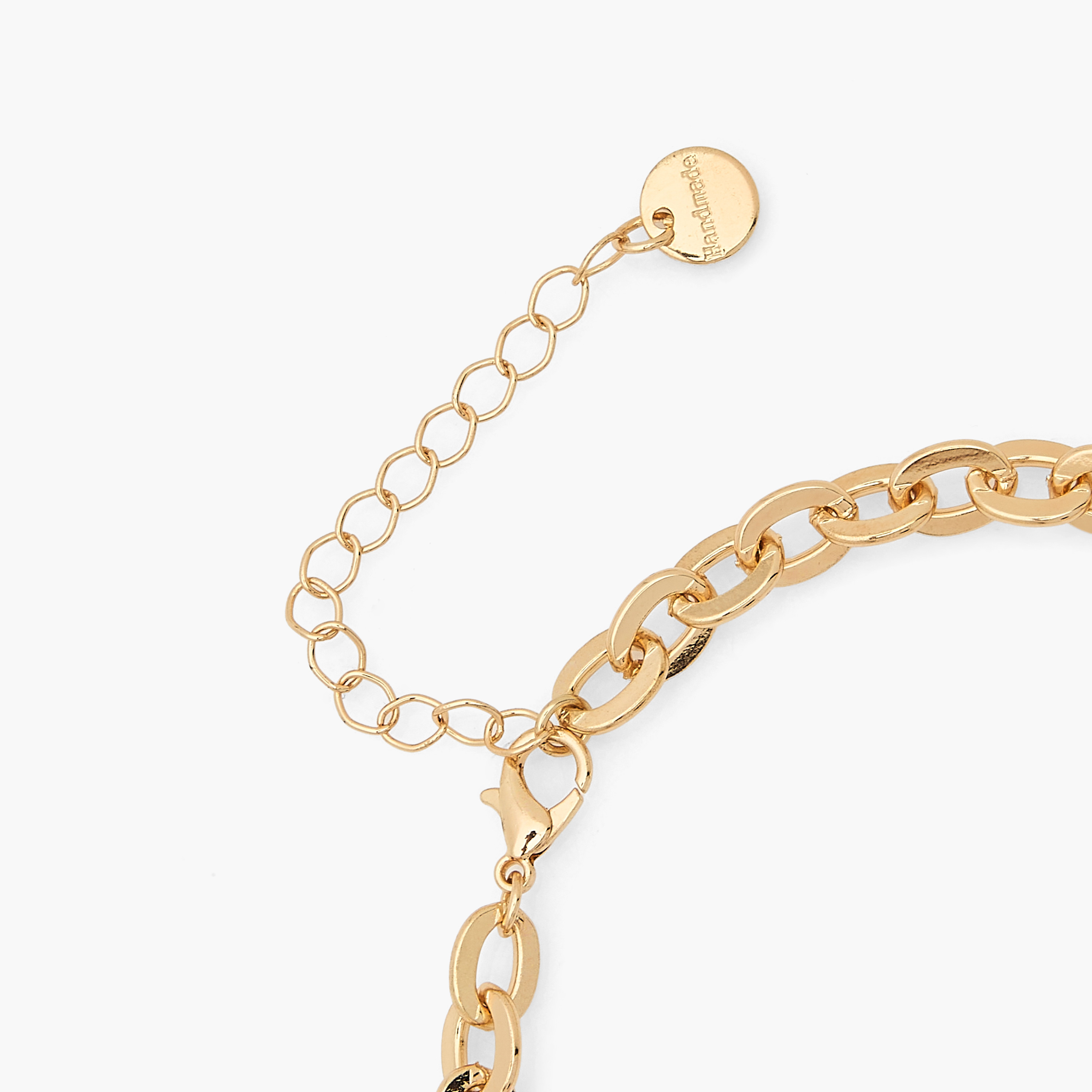 طقم أساور كاحل مزينة بلون ذهبي - 3 قطع-women-watchesandjewellery-jewellery-anklets-image-8