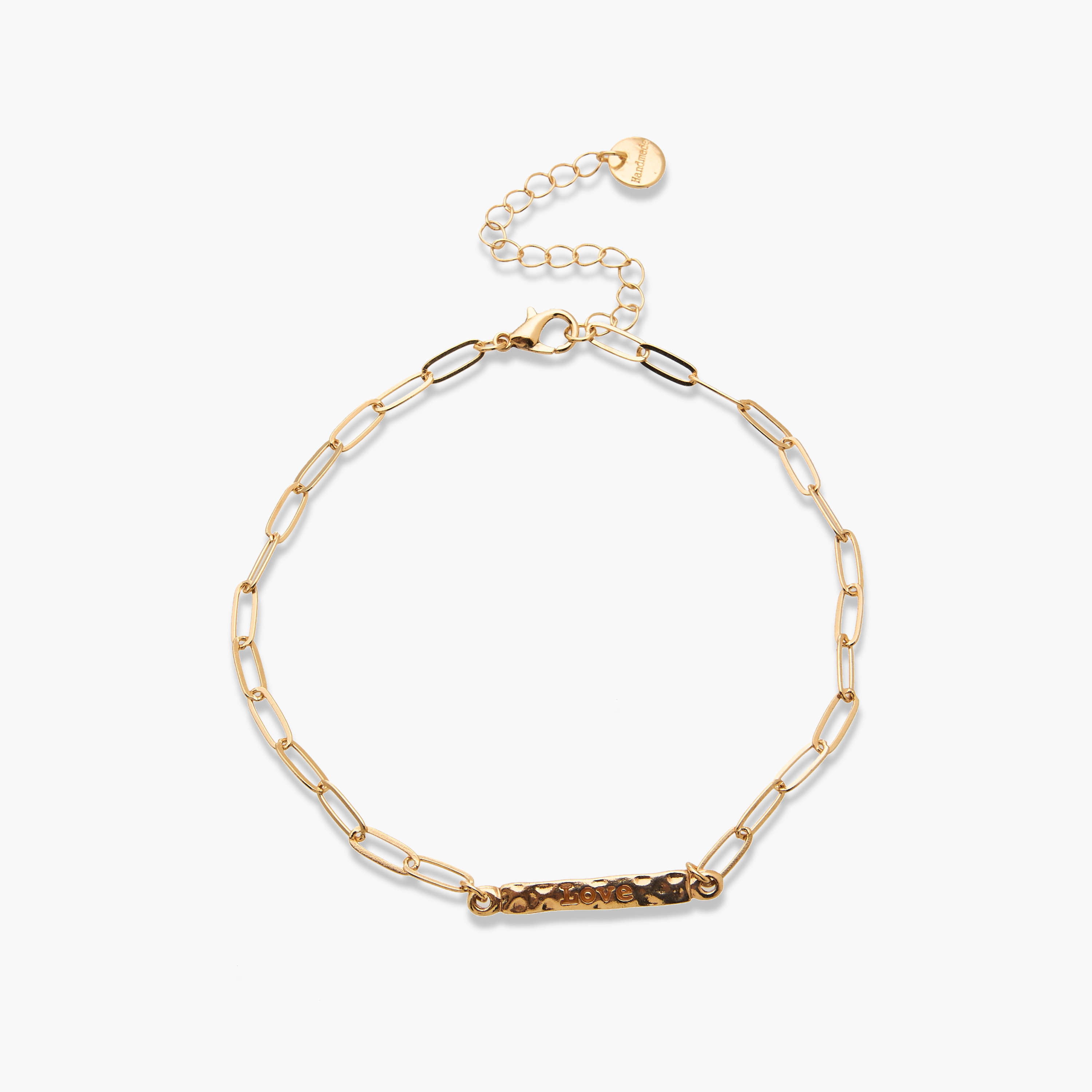 طقم خلخال بتصميم سلسلة باللون الذهبي - 5 قطع-women-watchesandjewellery-jewellery-anklets-image-10