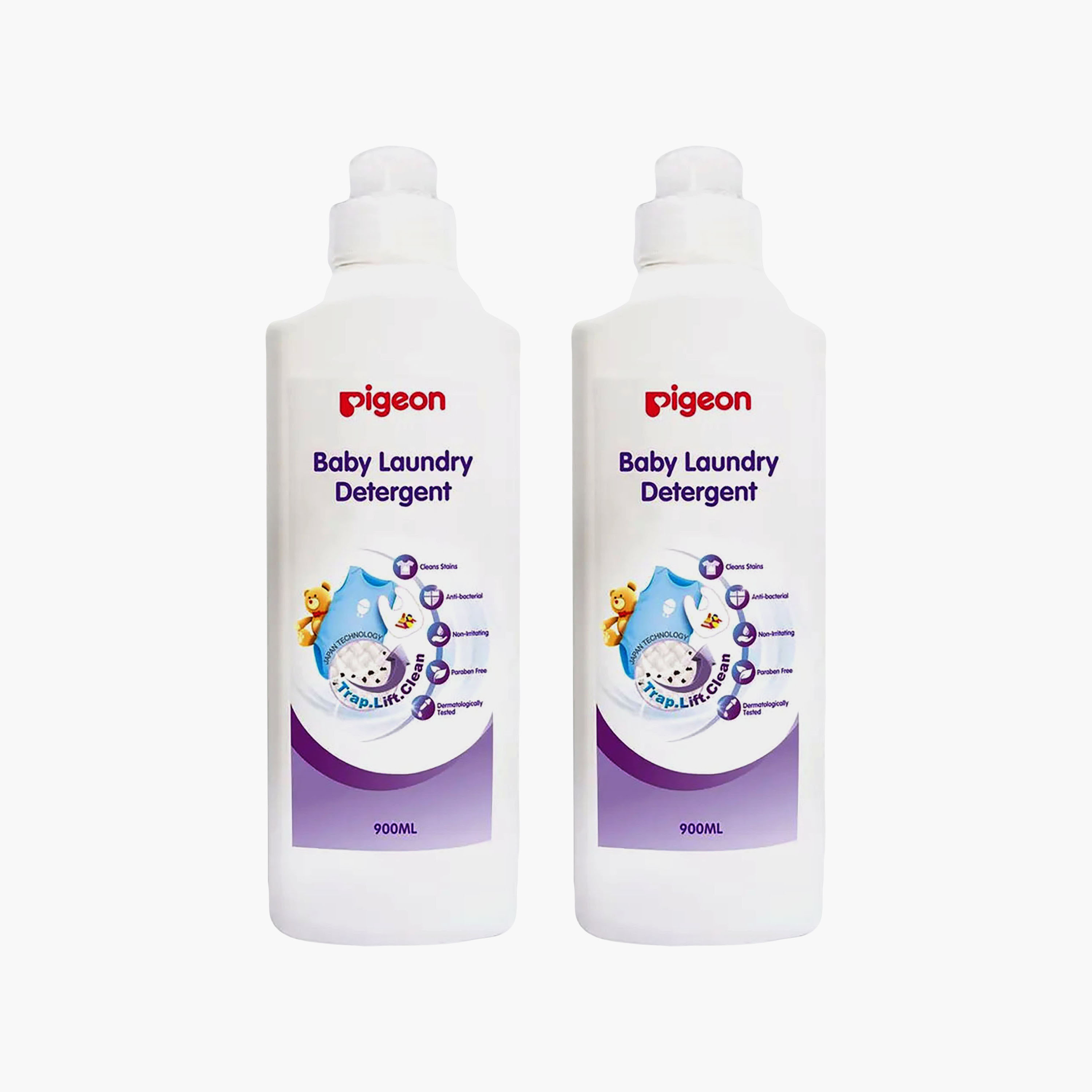 Pack of 2 Pigeon Liquid Laundry Detergent with Anti-Bacterial Formula-baby-feeding-cleaningliquids-image-1